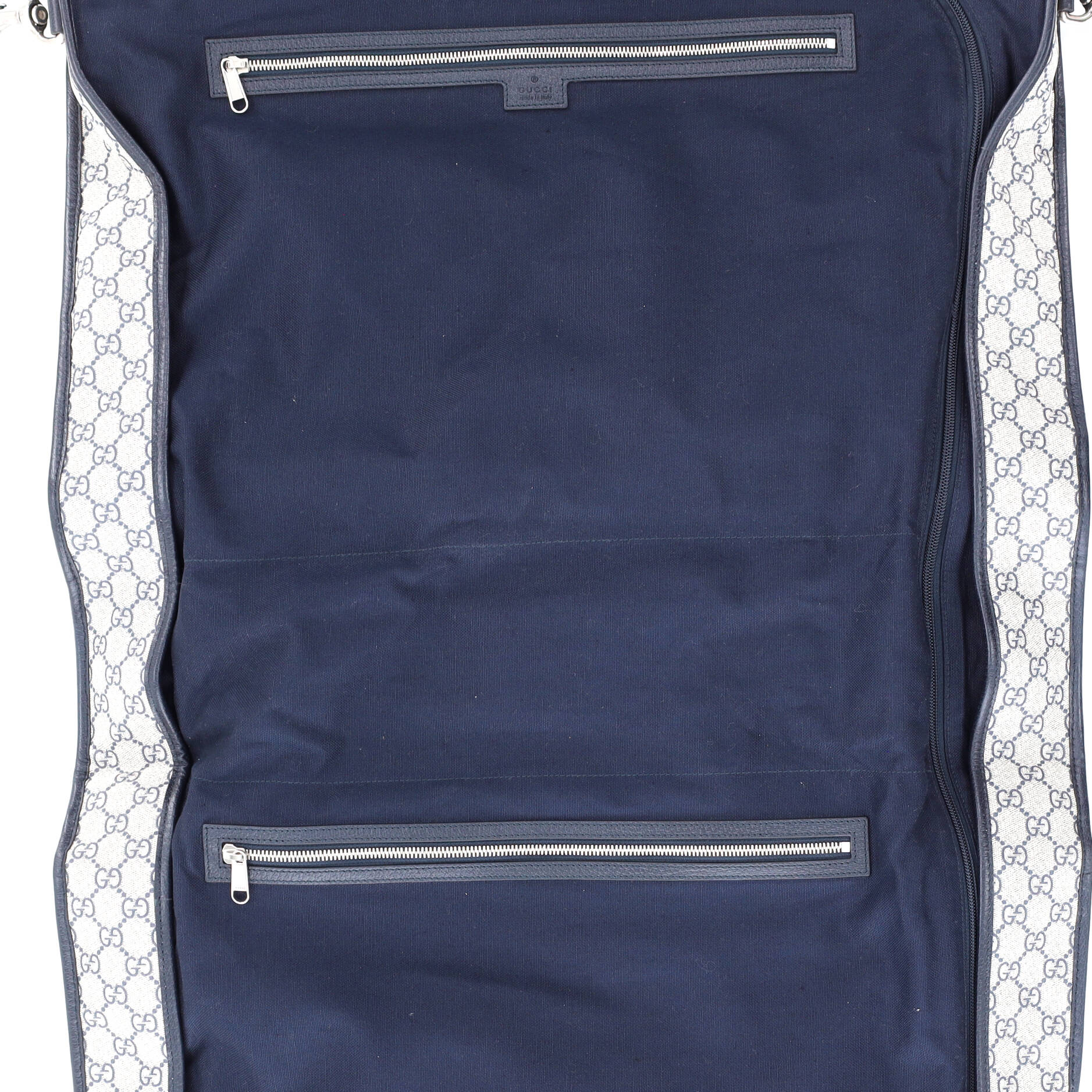 Savoy Web Garment Bag GG Coated Canvas - Image 4