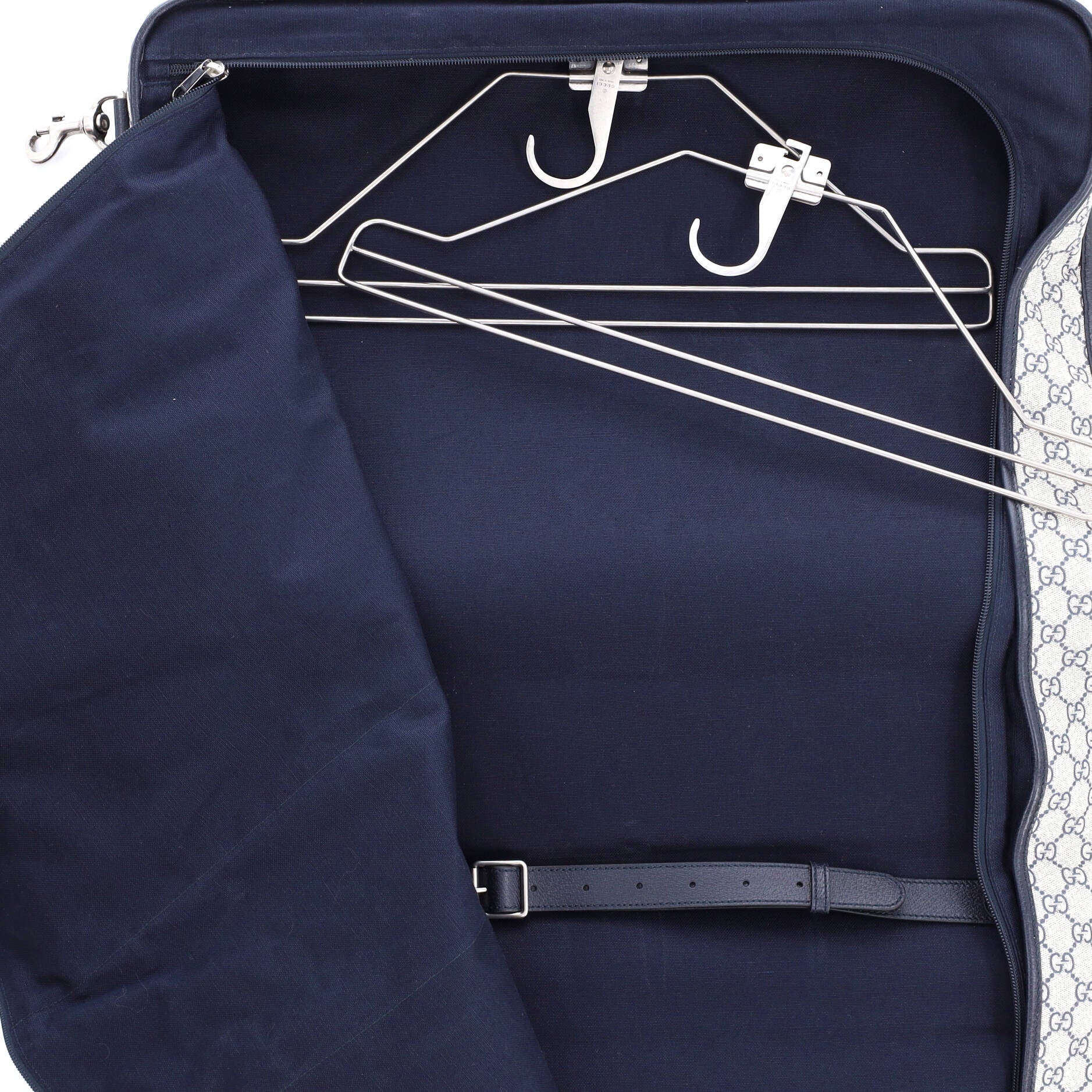 Savoy Web Garment Bag GG Coated Canvas - Image 5