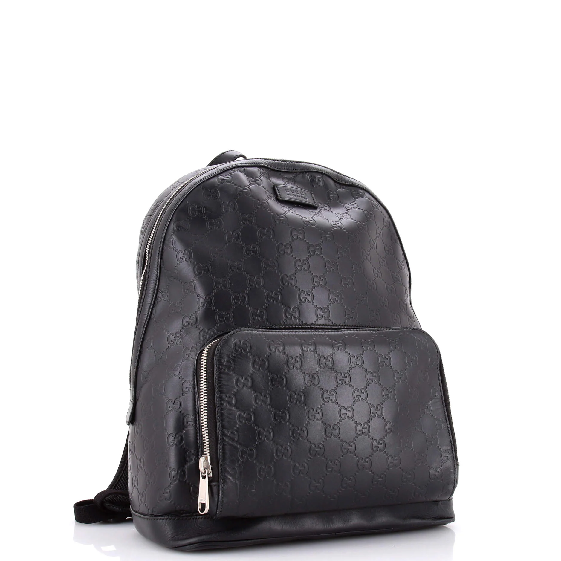 Signature Pocket Backpack Guccissima Leather Large - Image 2