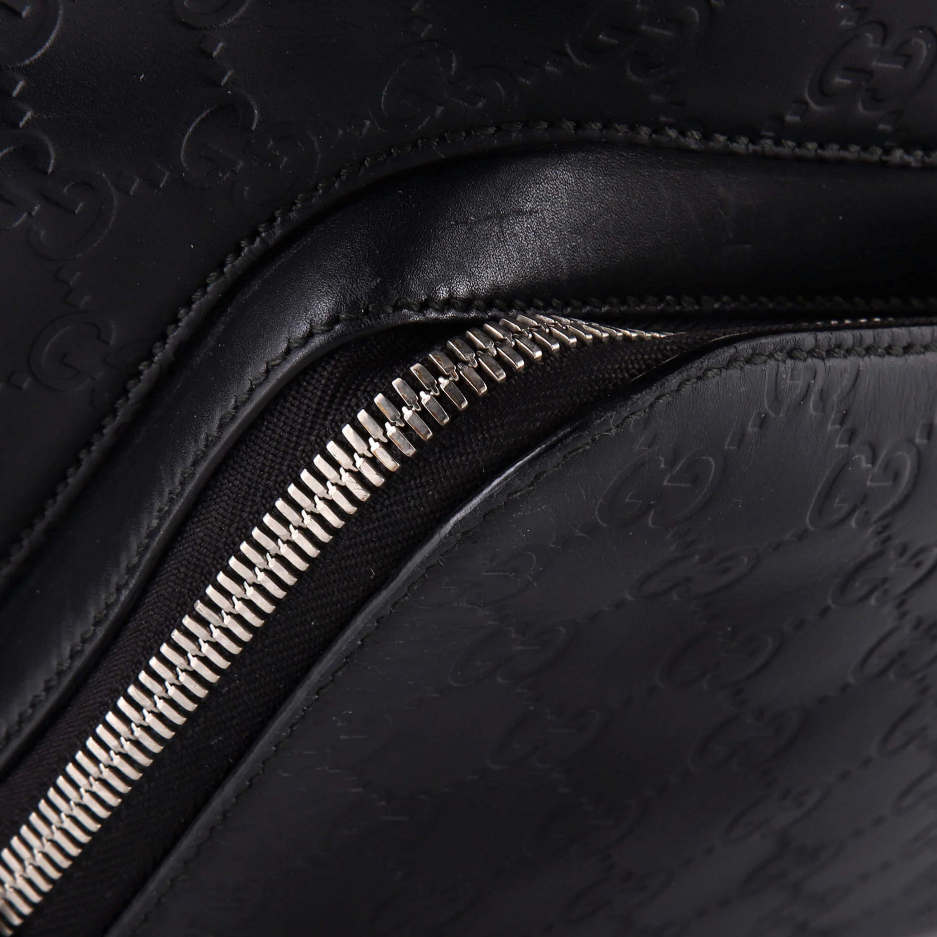 Signature Pocket Backpack Guccissima Leather Large - Image 8