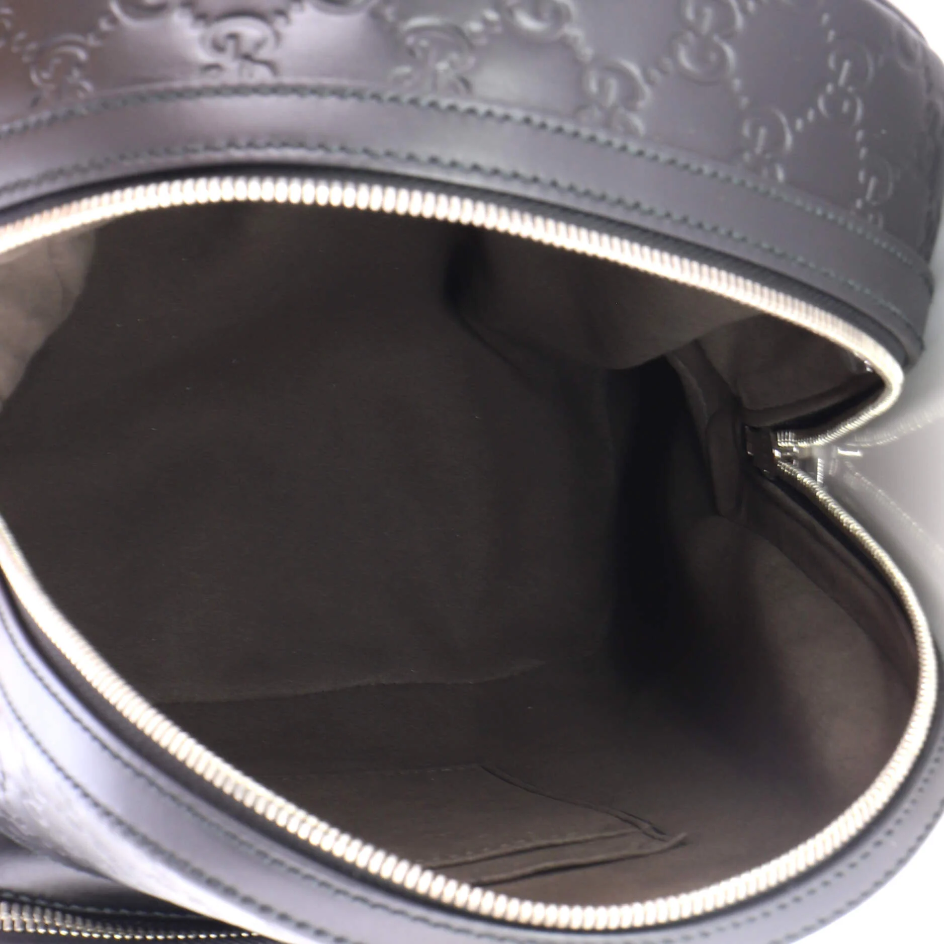 Signature Pocket Backpack Guccissima Leather Small - Image 5