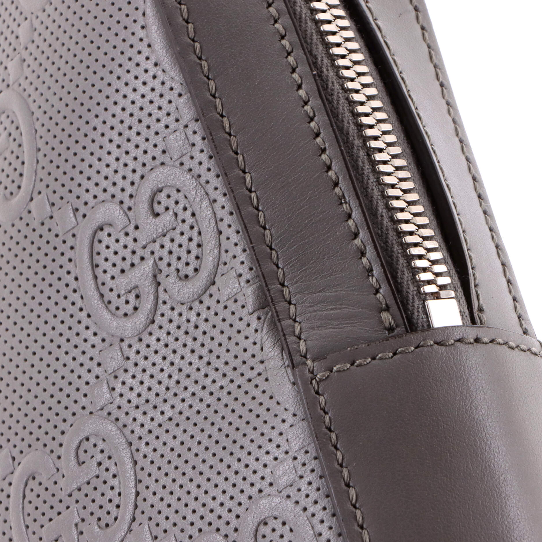 Sling Backpack GG Embossed Perforated Leather - Image 7