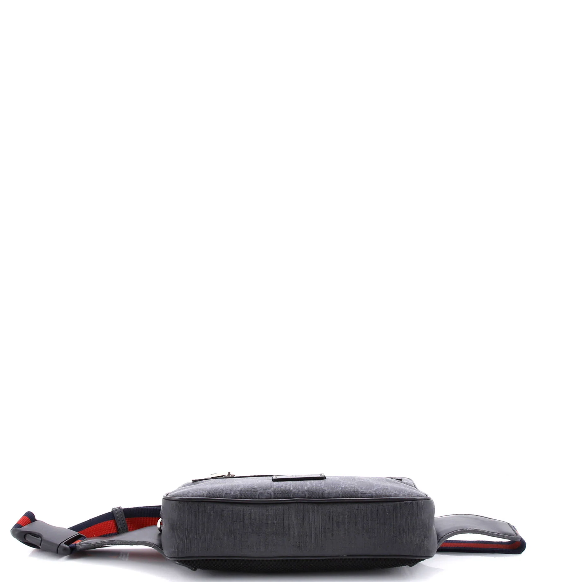 Soft Zip Belt Bag GG Coated Canvas Small - Image 4