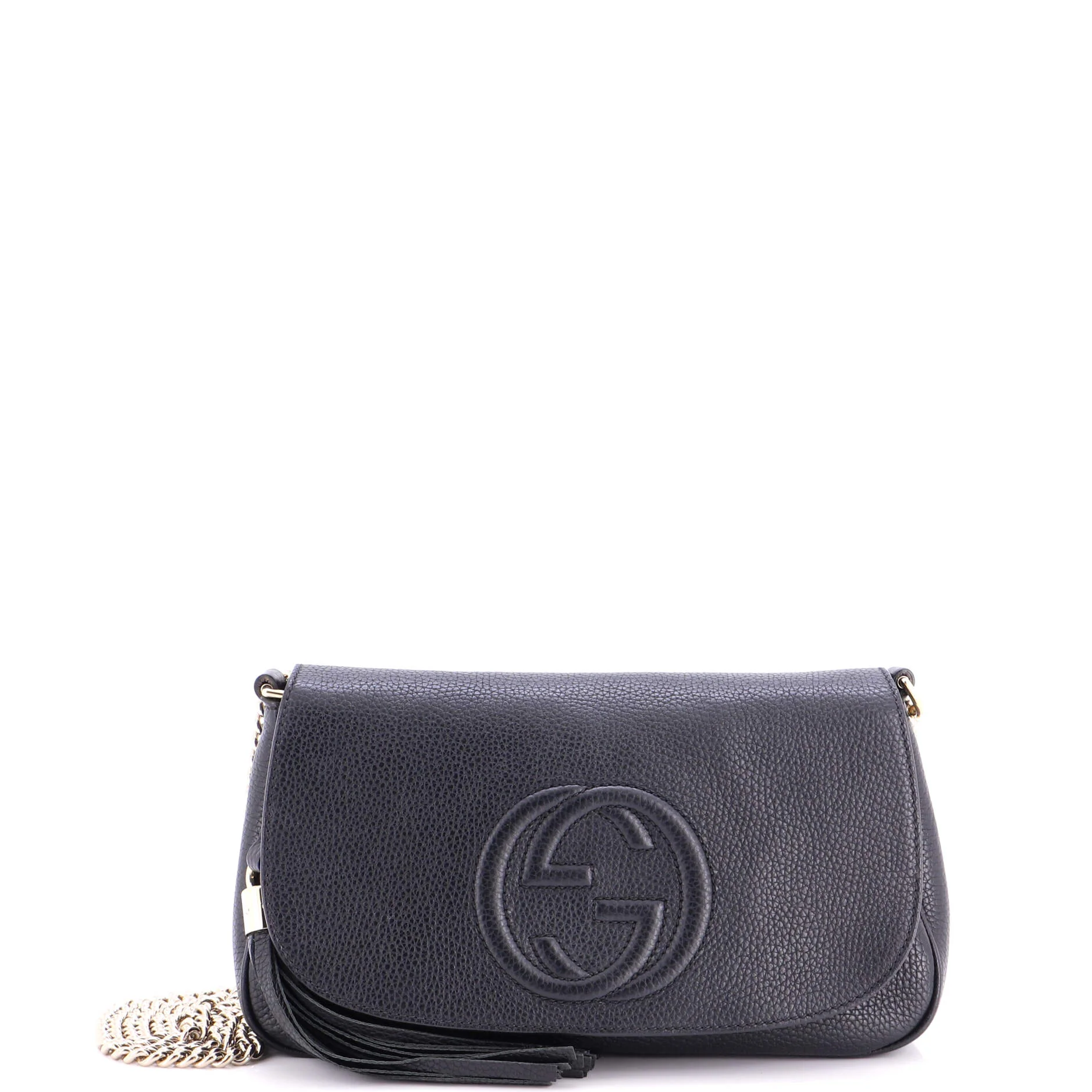 Soho Chain Crossbody Bag Leather Medium