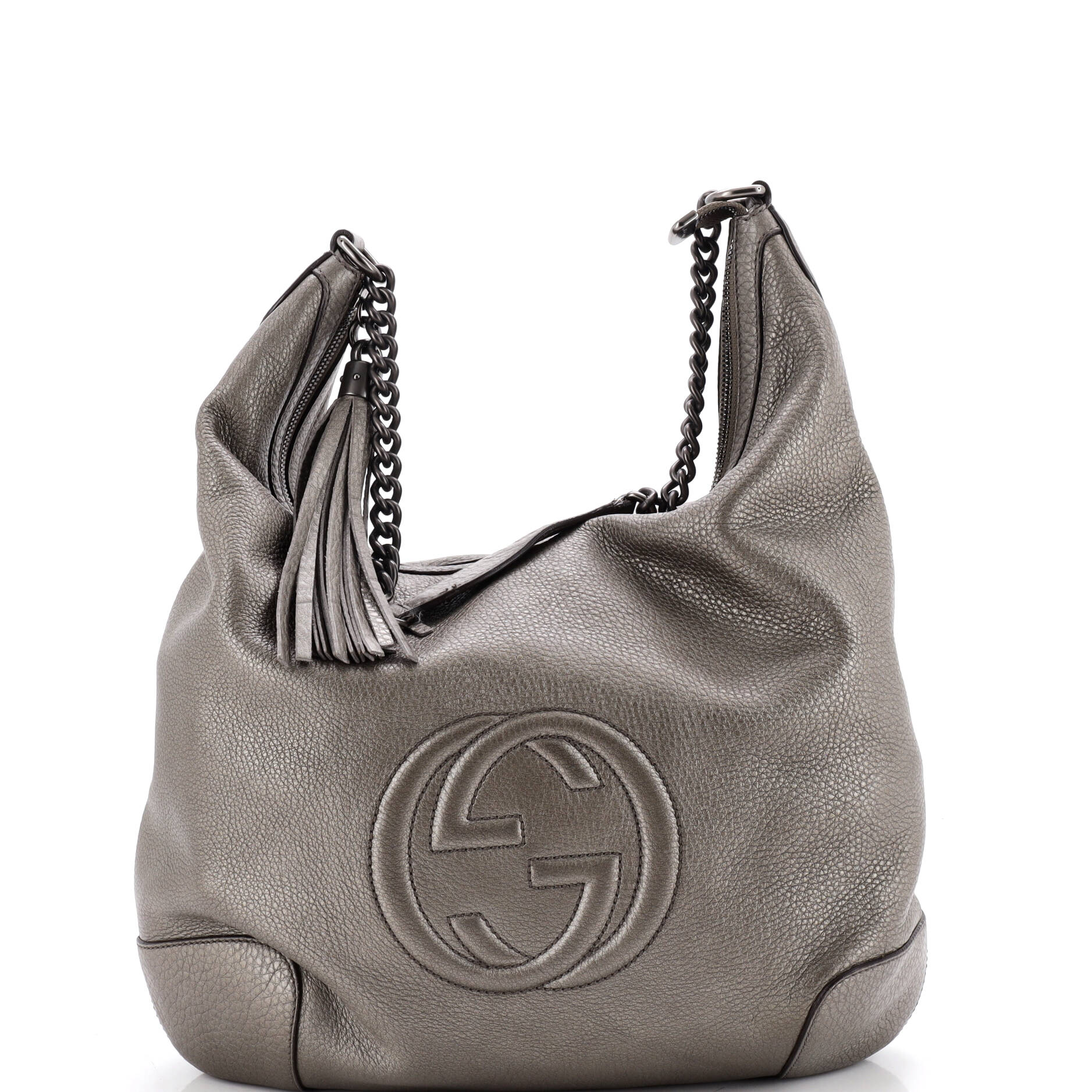 Soho Chain Hobo Leather Medium