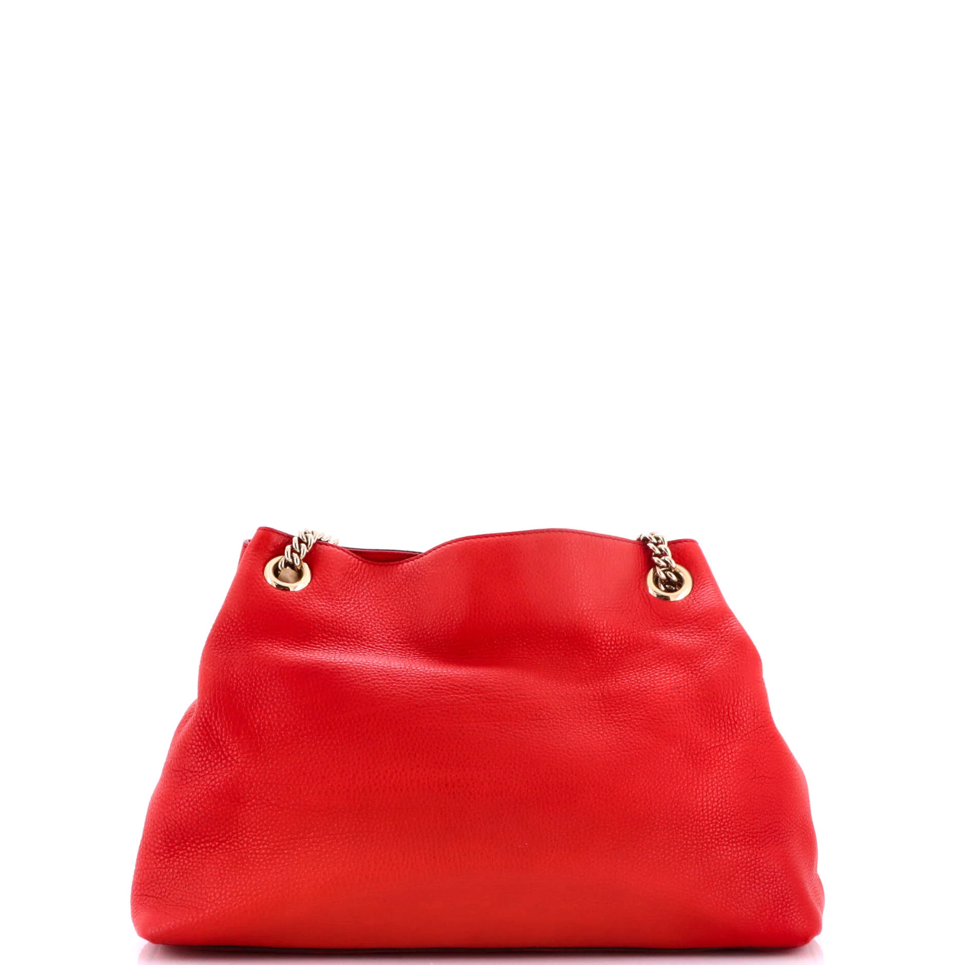 Soho Chain Strap Shoulder Bag Leather Medium - Image 3