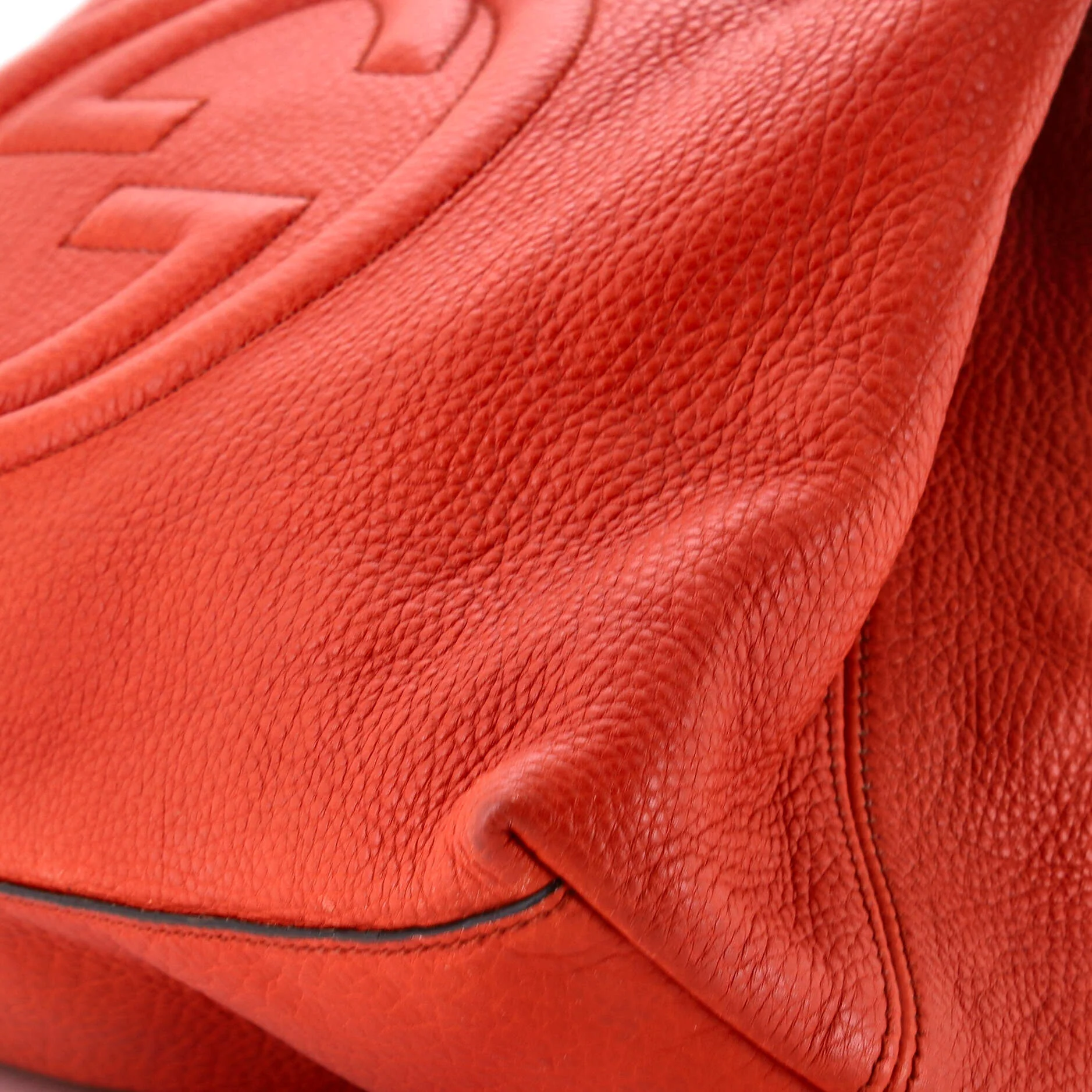 Soho Chain Strap Shoulder Bag Leather Medium - Image 7