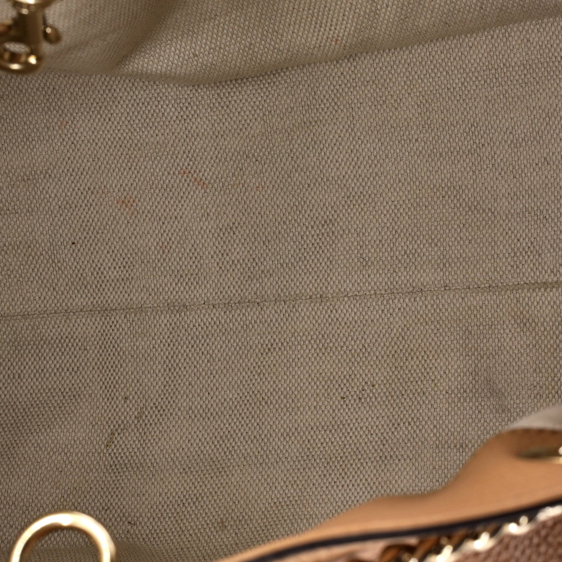 Soho Chain Strap Shoulder Bag Leather Medium - Image 5