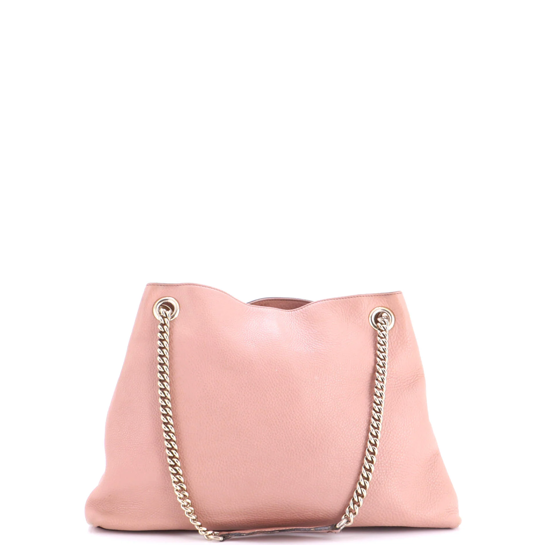 Soho Chain Strap Shoulder Bag Leather Medium - Image 3