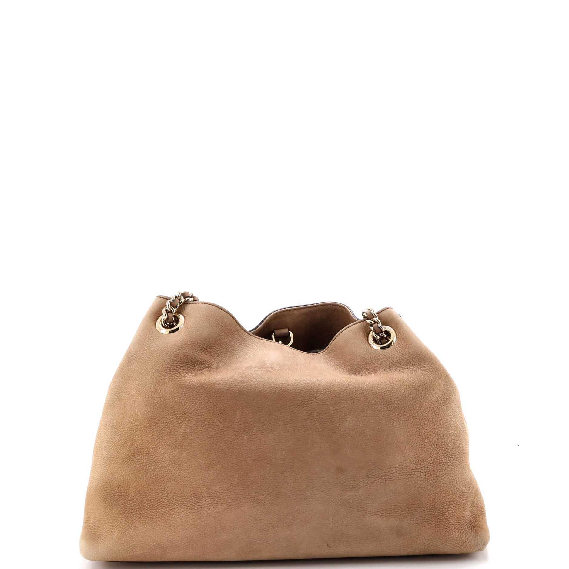 Soho Chain Strap Shoulder Bag Nubuck Medium - Image 3