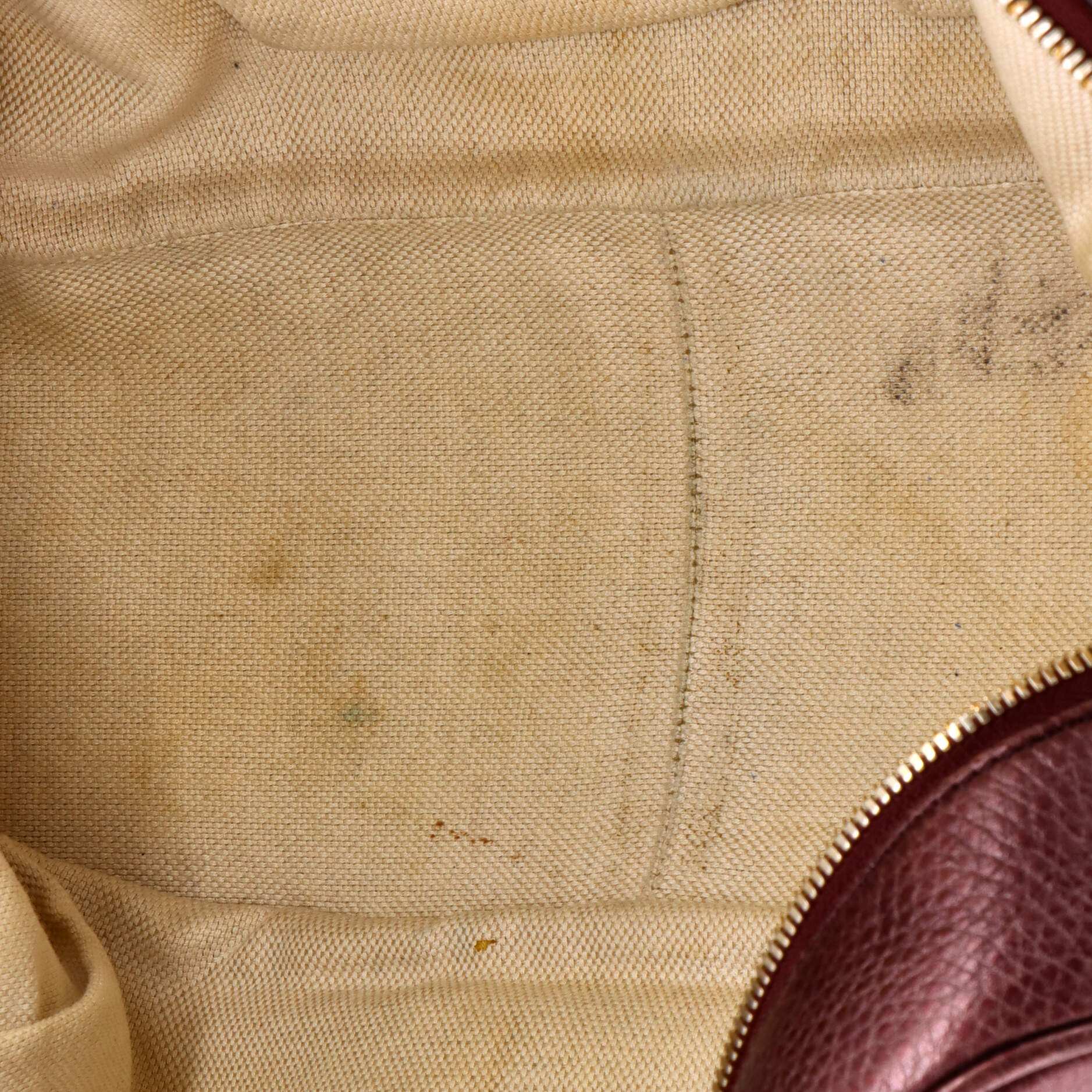 Soho Chain Zip Shoulder Bag Leather Medium - Image 5