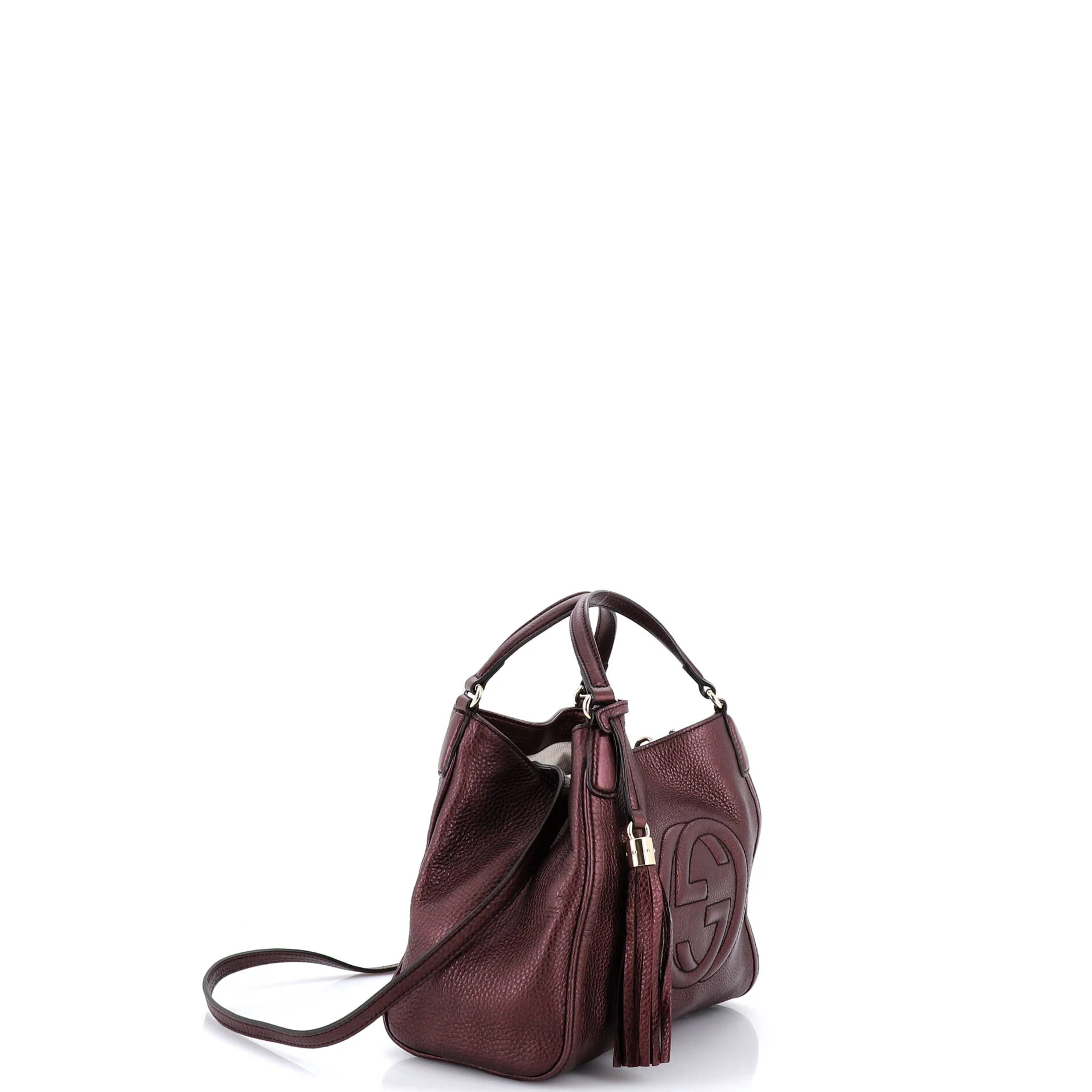 Soho Convertible Shoulder Bag Leather Small - Image 2