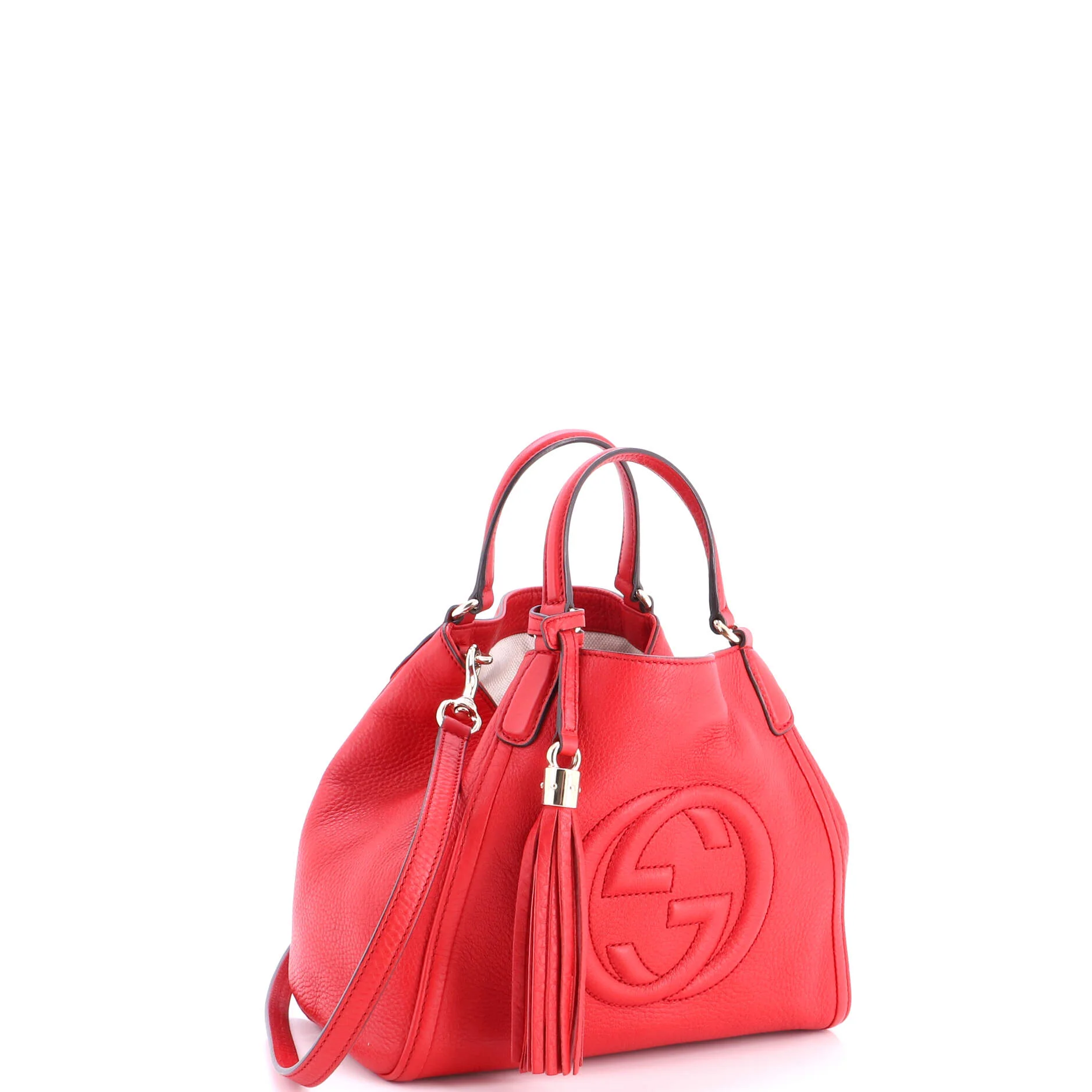 Soho Convertible Shoulder Bag Leather Small - Image 2