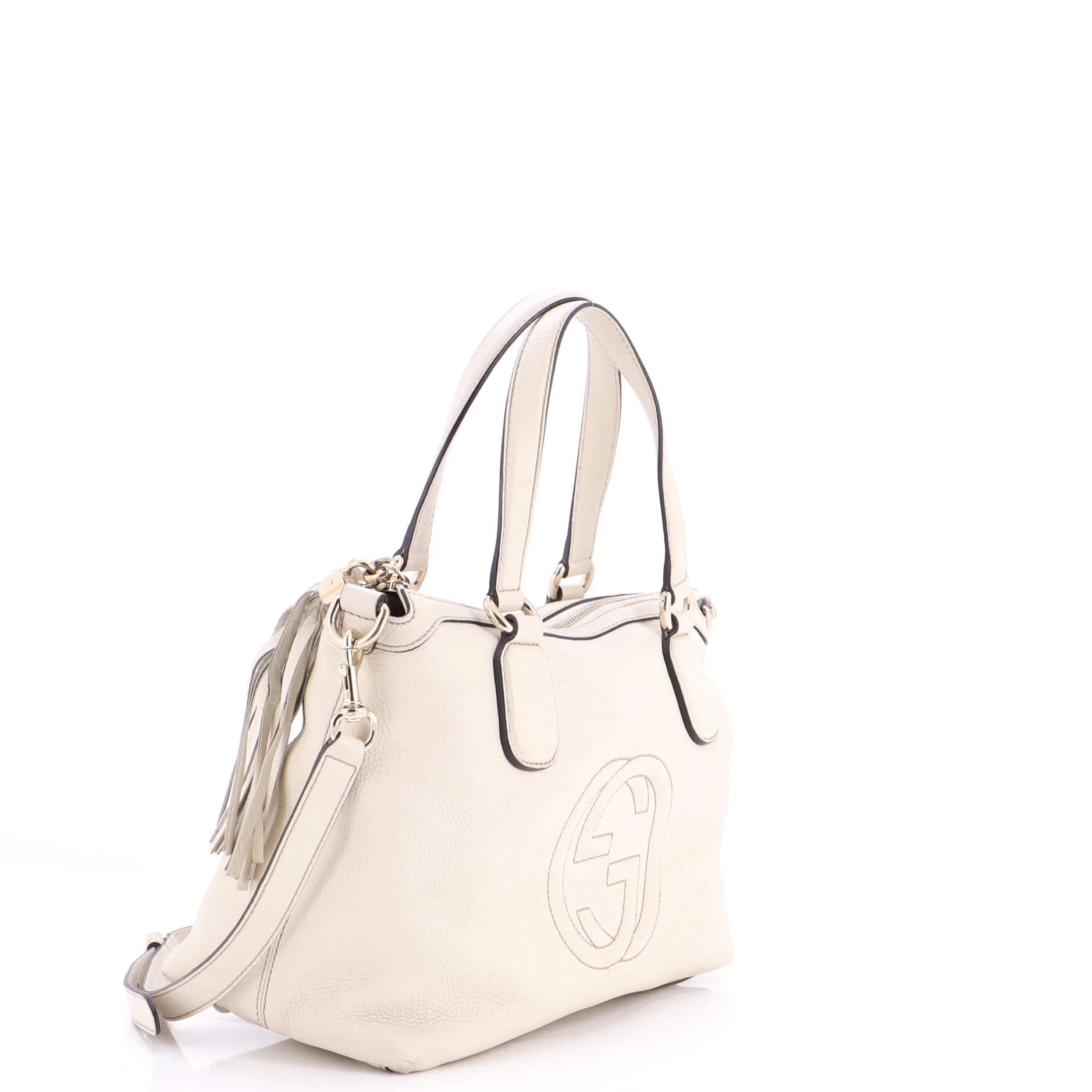 Soho Convertible Soft Top Handle Bag Leather - Image 2