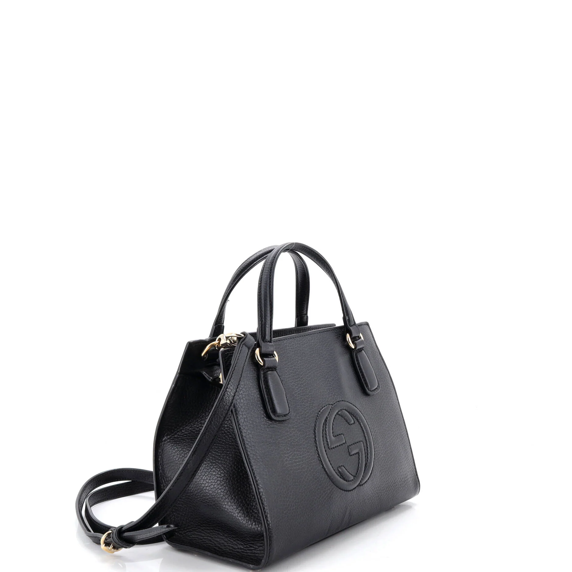 Soho Convertible Top Handle Satchel Leather Small - Image 2