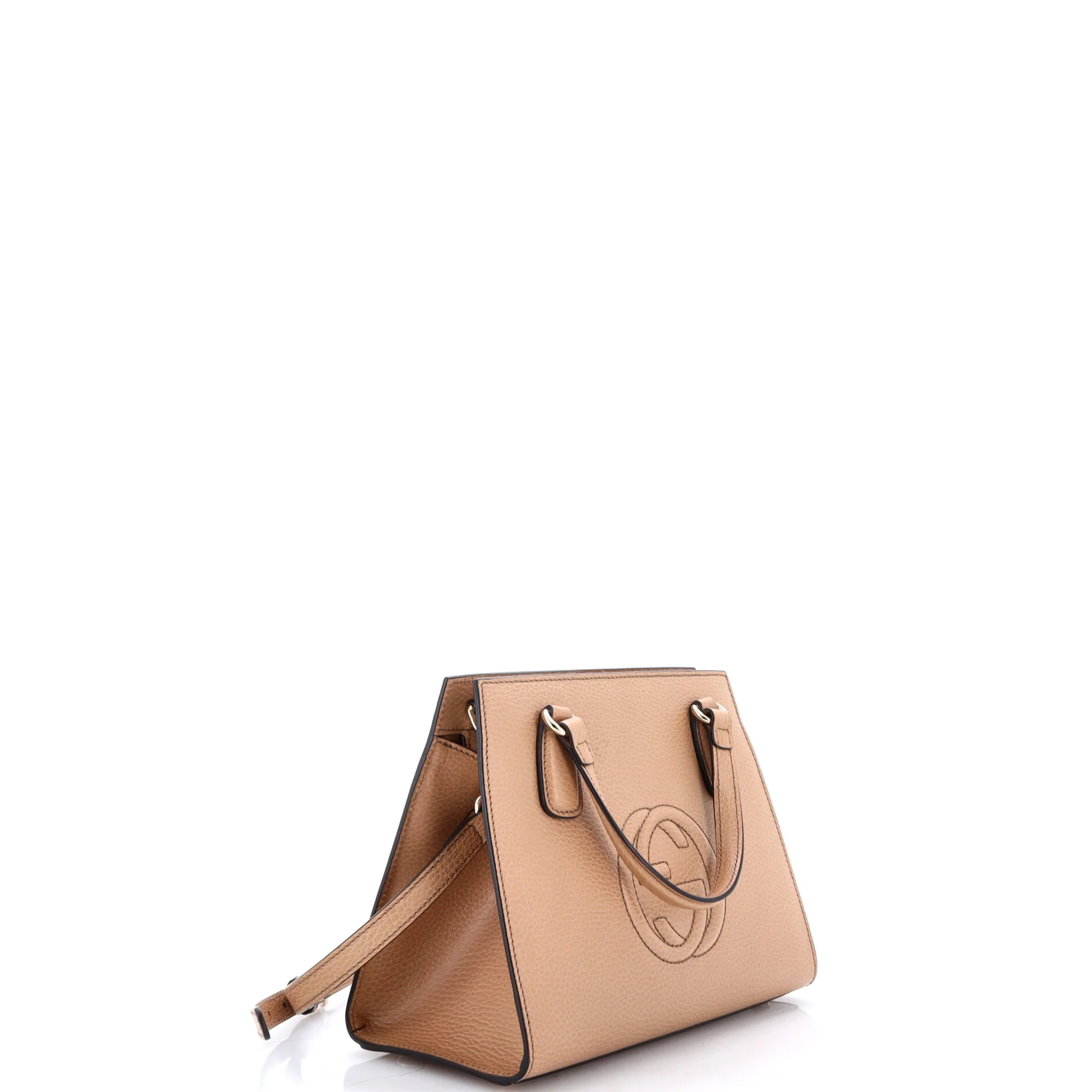 Soho Convertible Top Handle Satchel Leather Small - Image 2