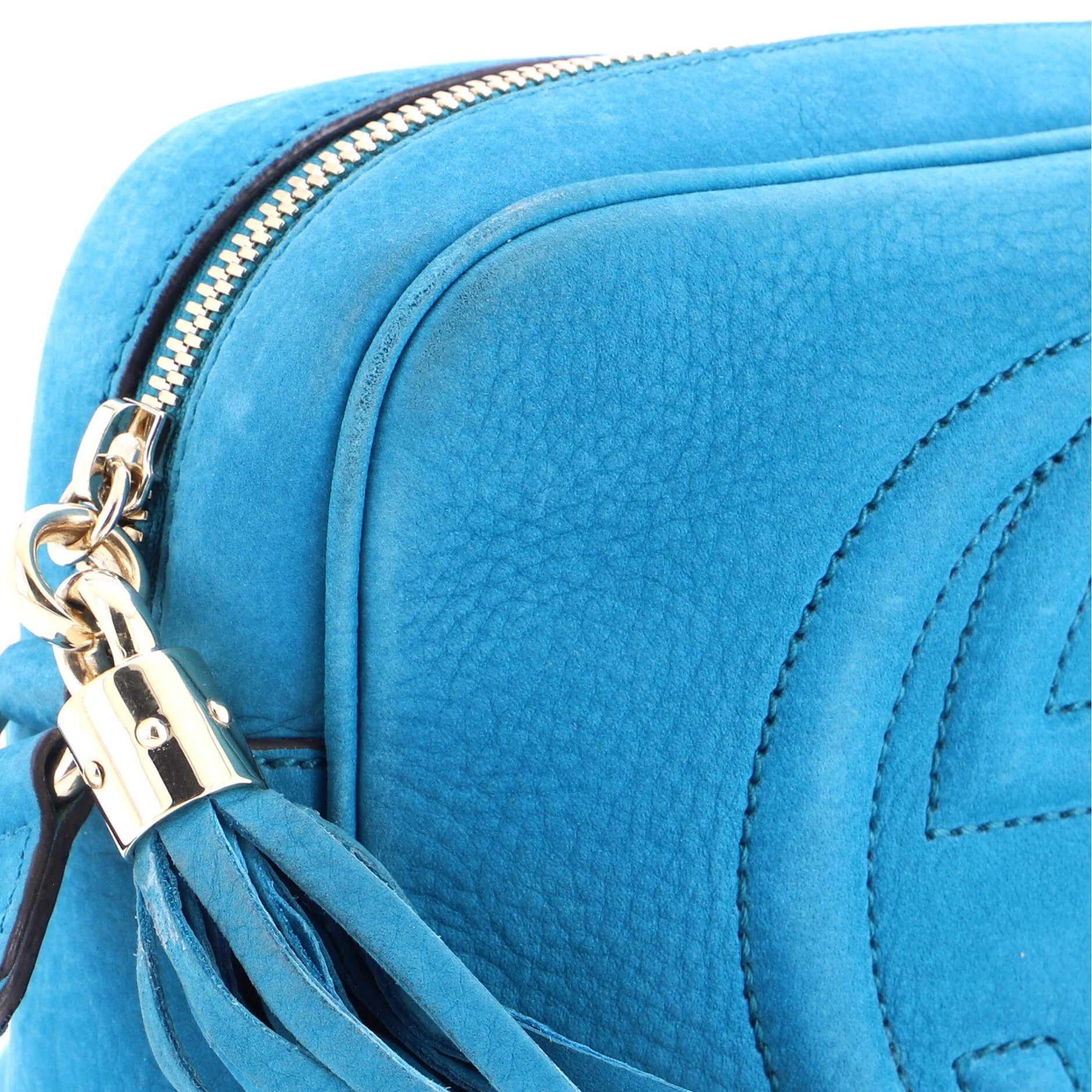 Soho Disco Crossbody Bag Nubuck Small - Image 6