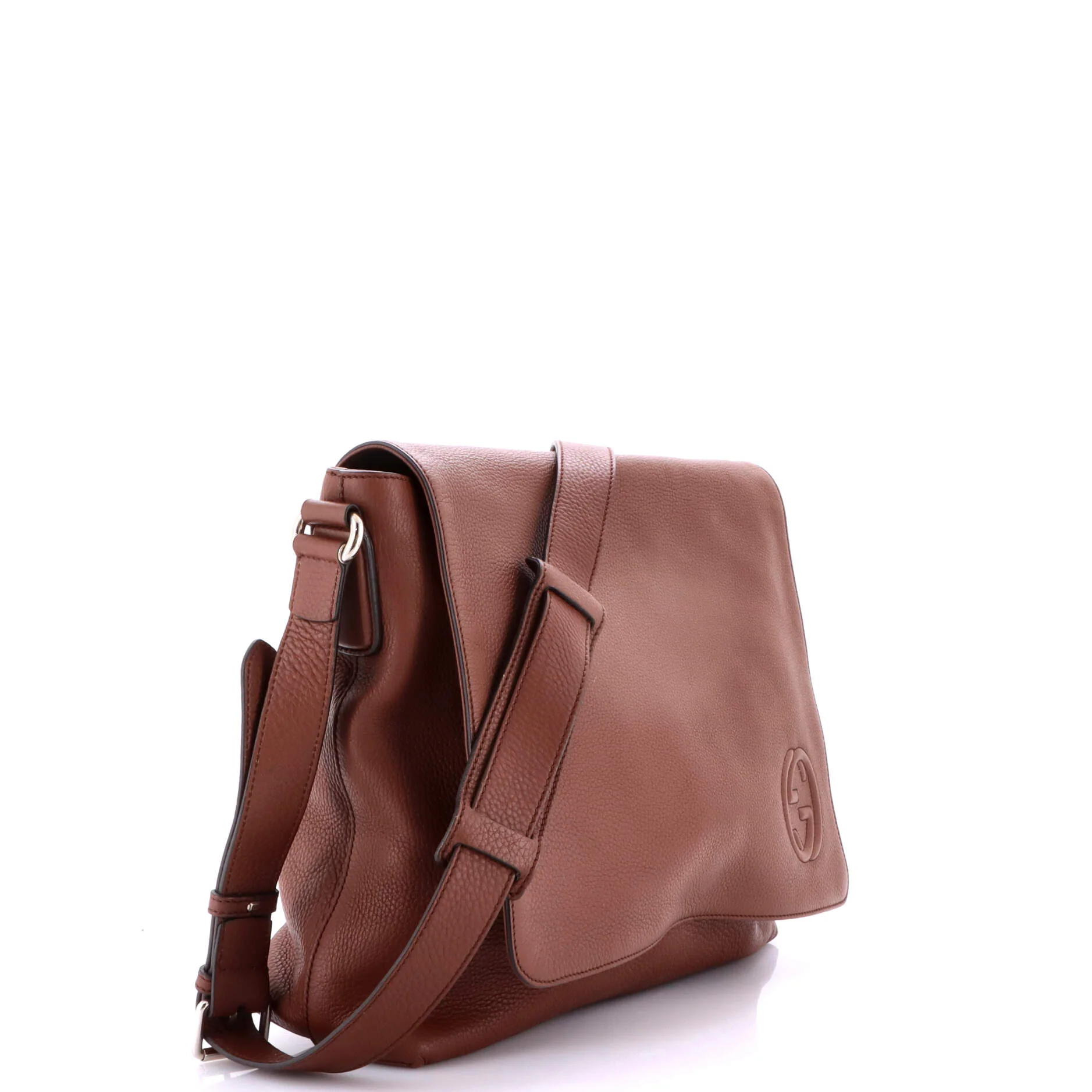 Soho Flap Messenger Leather Large - Image 2