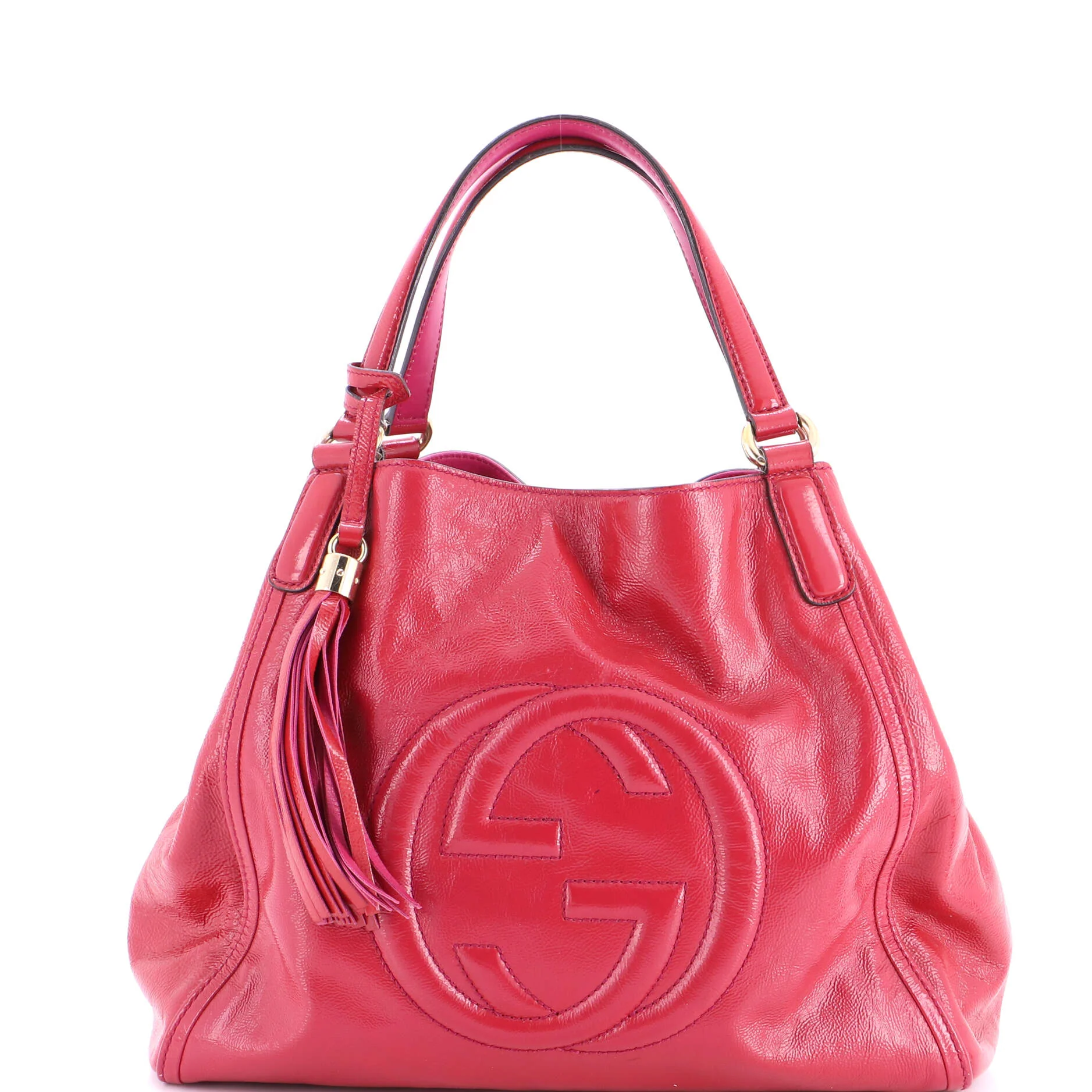 Soho Shoulder Bag Patent Medium