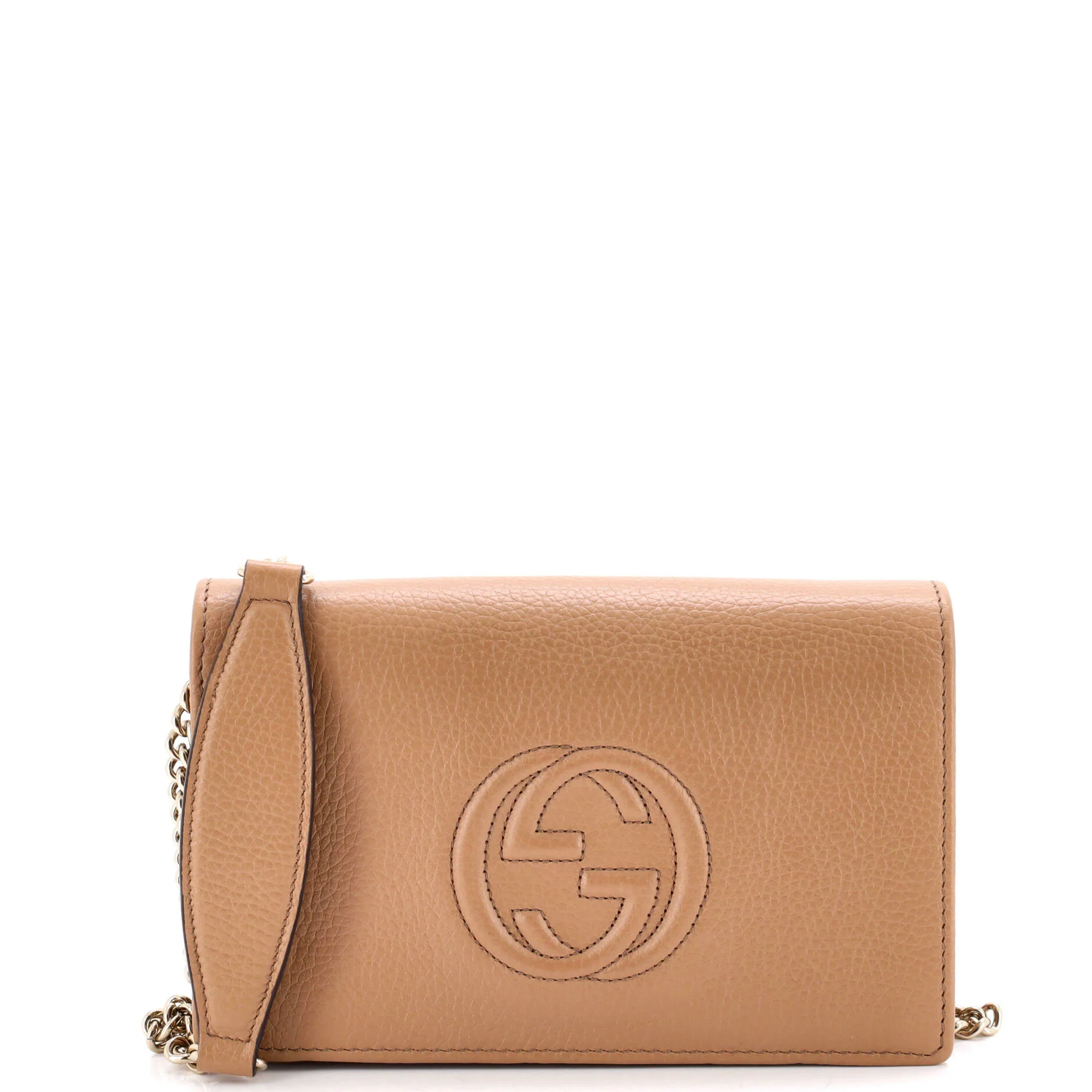 Soho Wallet on Chain Leather