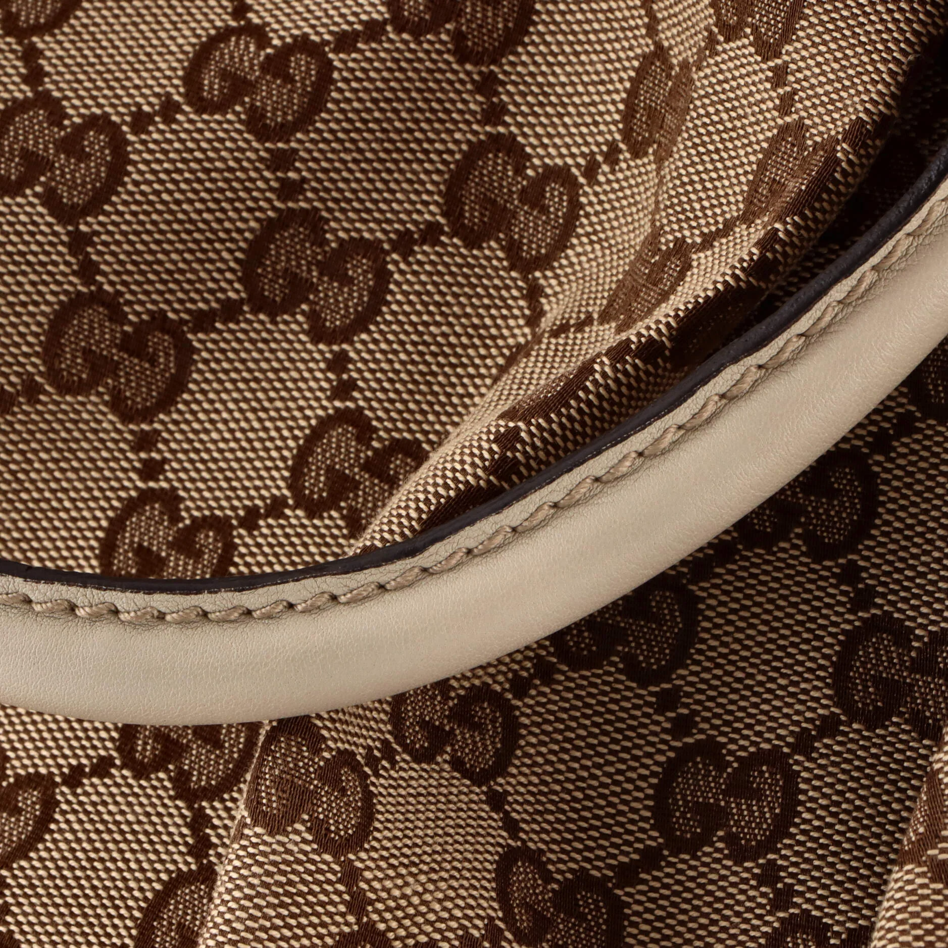 Sukey Tote GG Canvas with Leather Large - Image 7