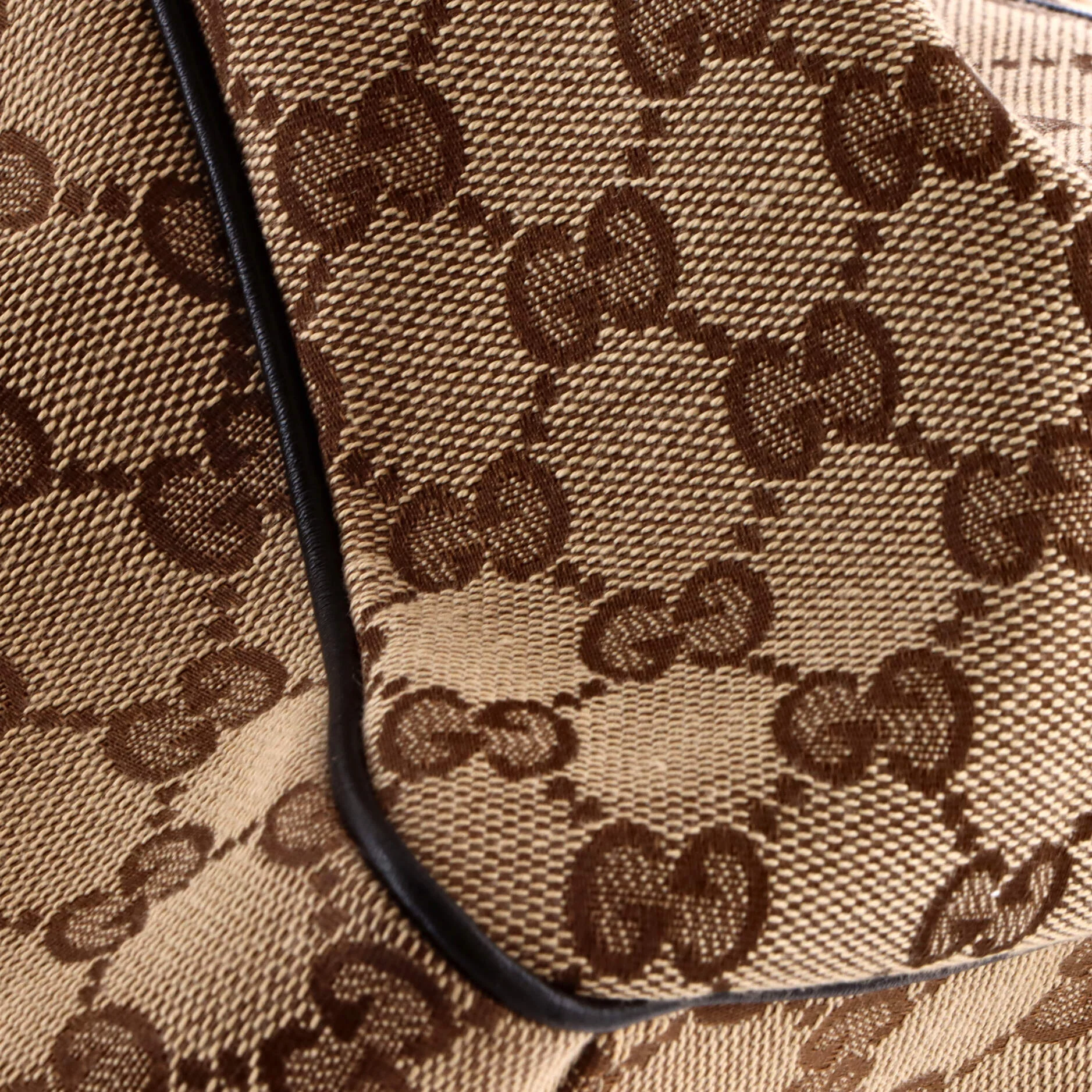 Sukey Tote GG Canvas with Leather Large - Image 7