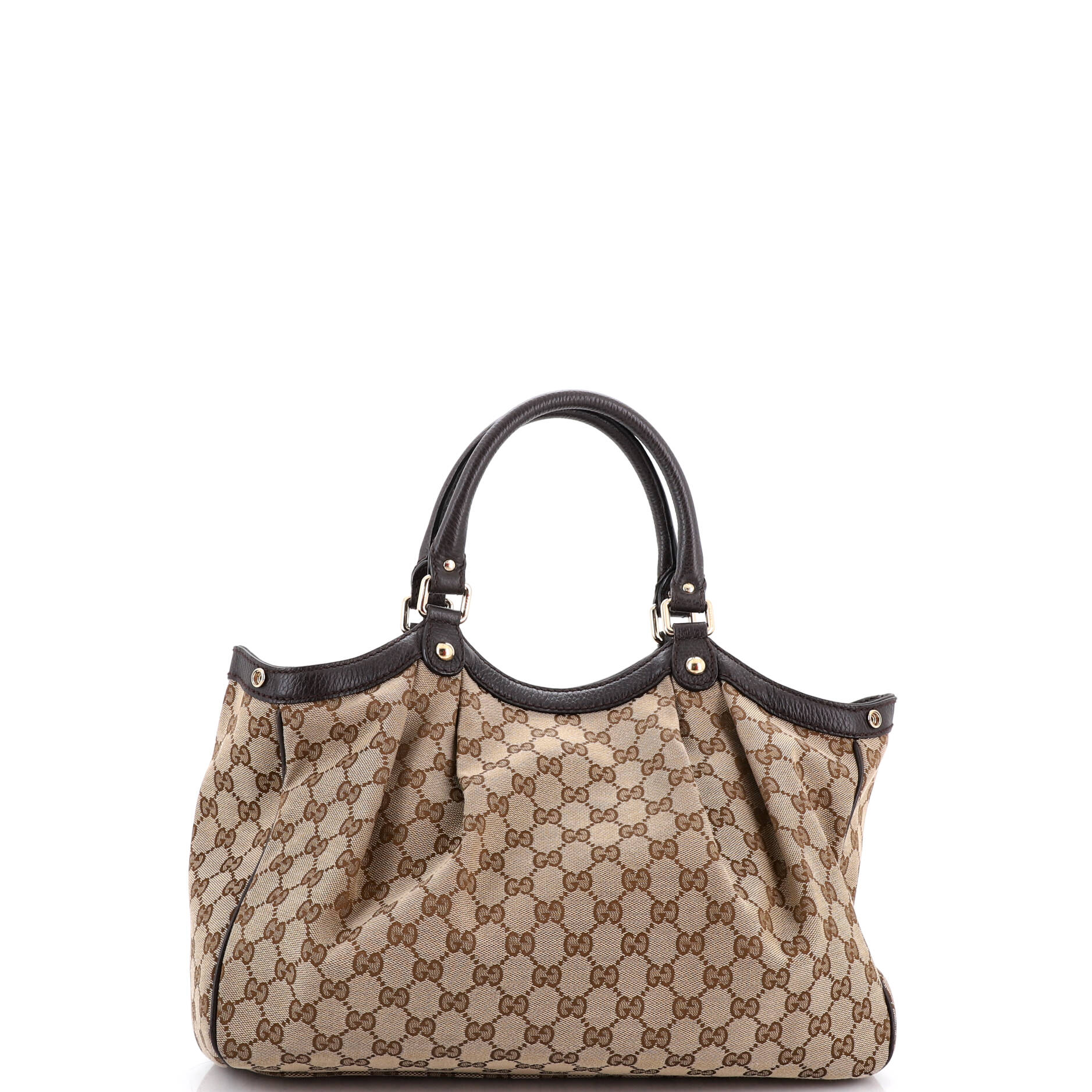 Sukey Tote GG Canvas with Leather Medium - Image 3
