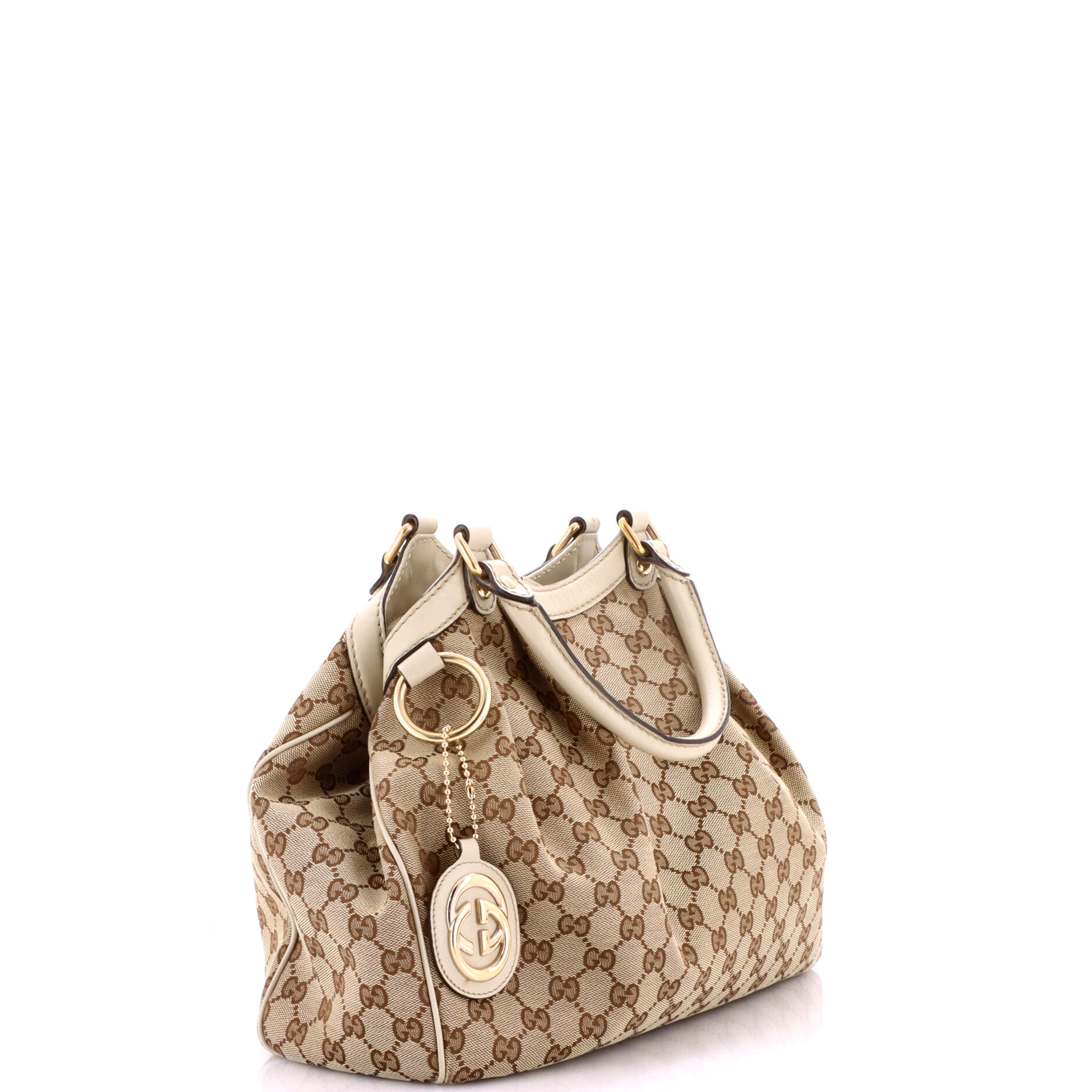 Sukey Tote GG Canvas with Leather Medium - Image 2