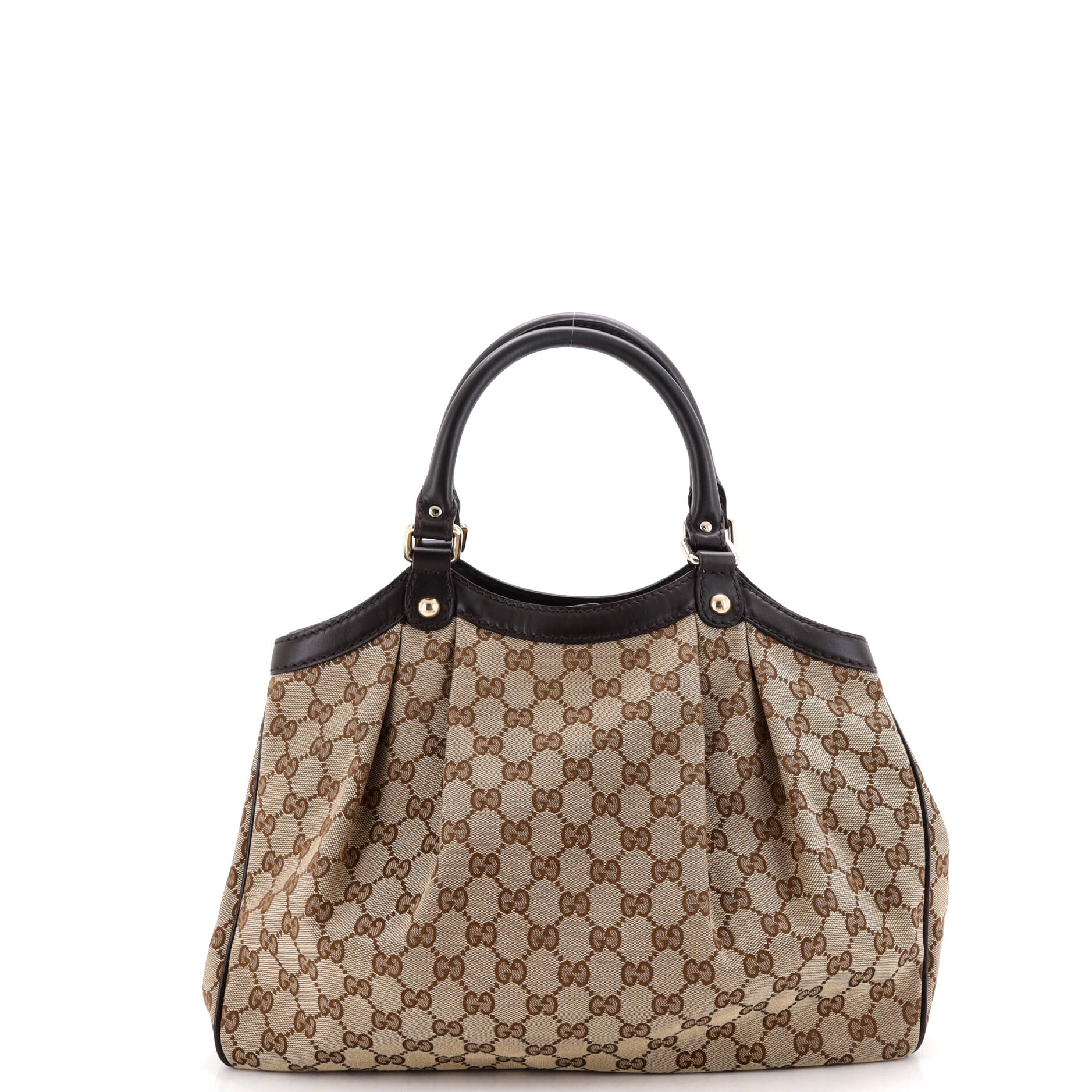Sukey Tote GG Canvas with Leather Medium - Image 3