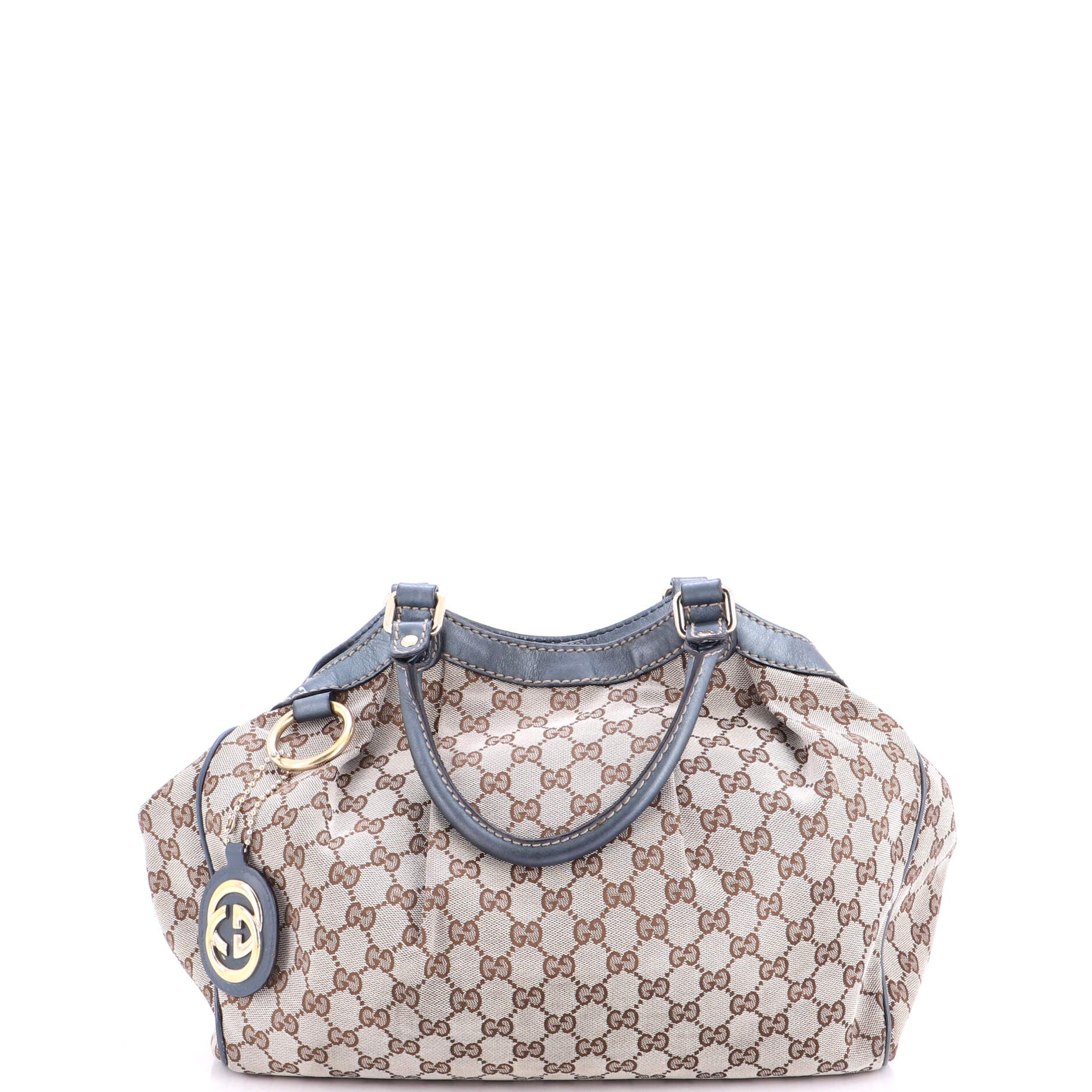Sukey Tote GG Canvas with Leather Medium