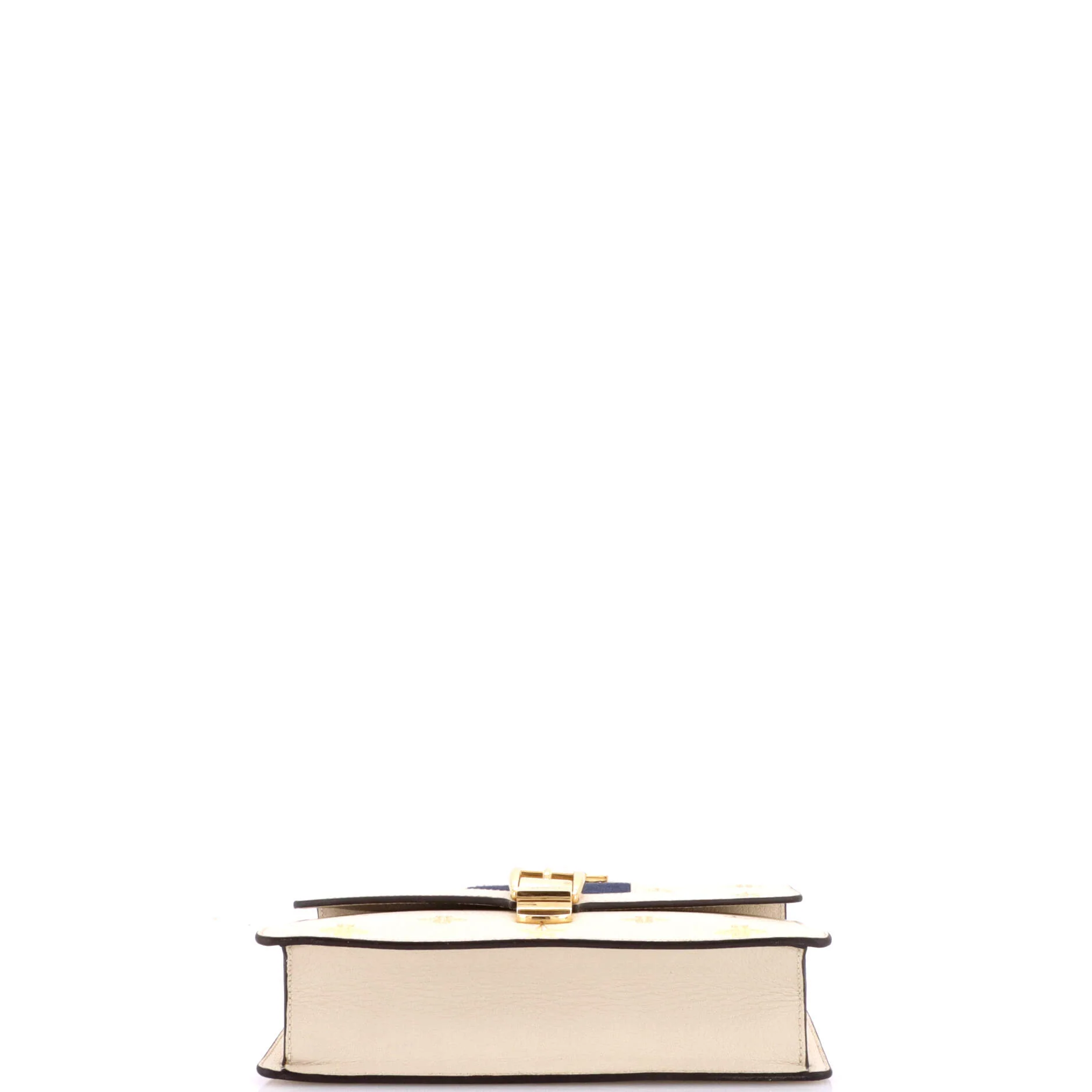 Sylvie Shoulder Bag Printed Leather Small - Image 4