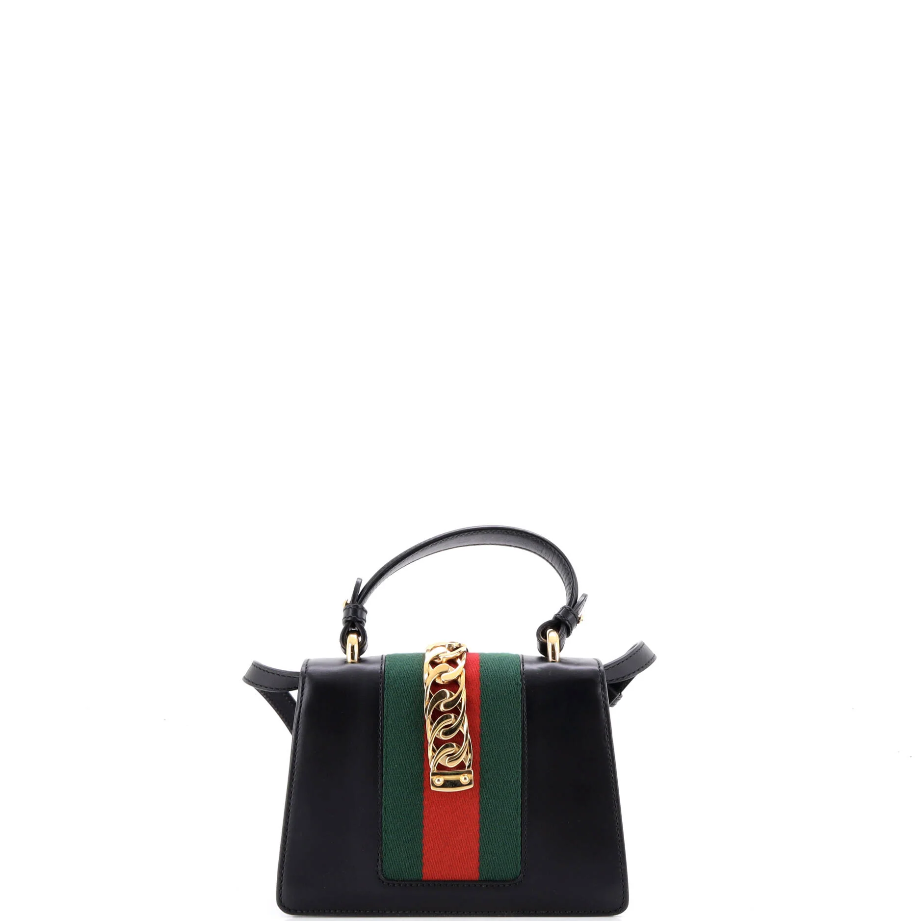Sylvie Top Handle Bag Leather Mini - Image 3