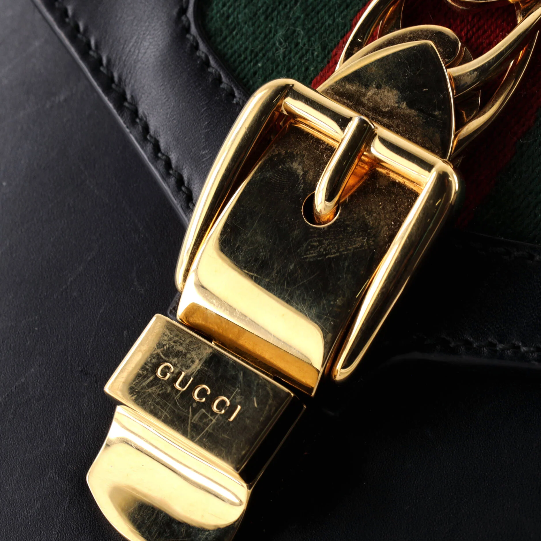 Sylvie Top Handle Bag Leather Mini - Image 6