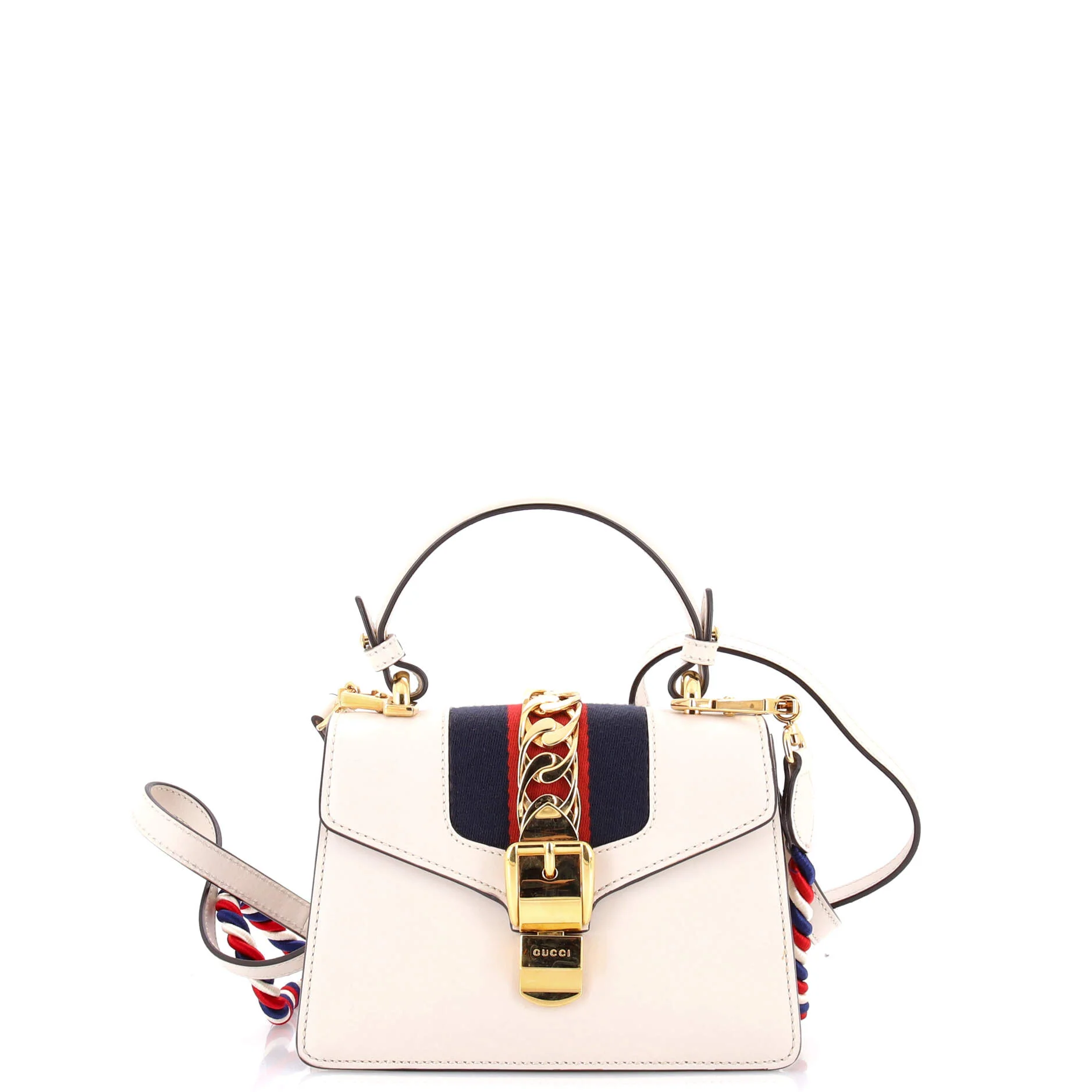 Sylvie Top Handle Bag Leather Mini
