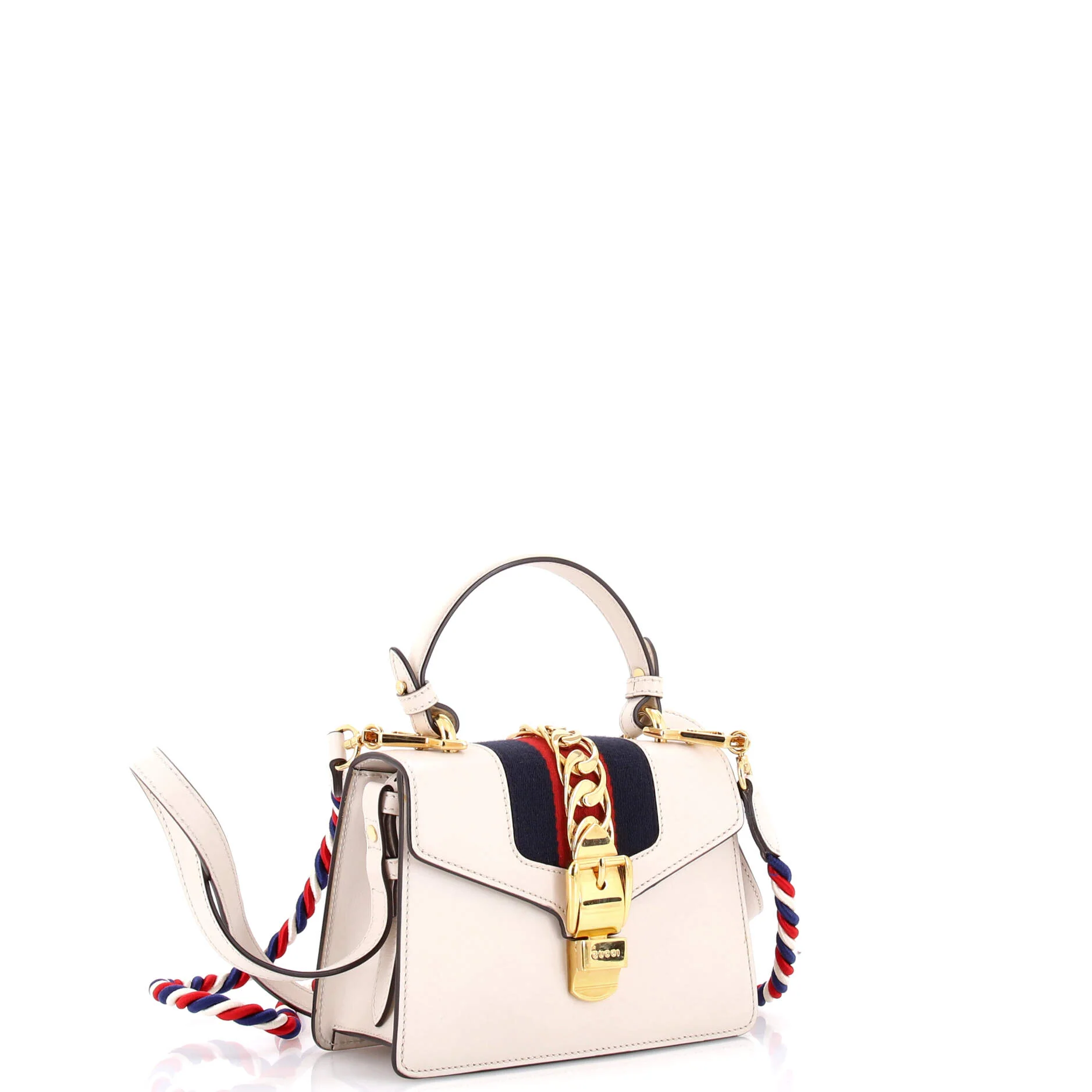 Sylvie Top Handle Bag Leather Mini - Image 2