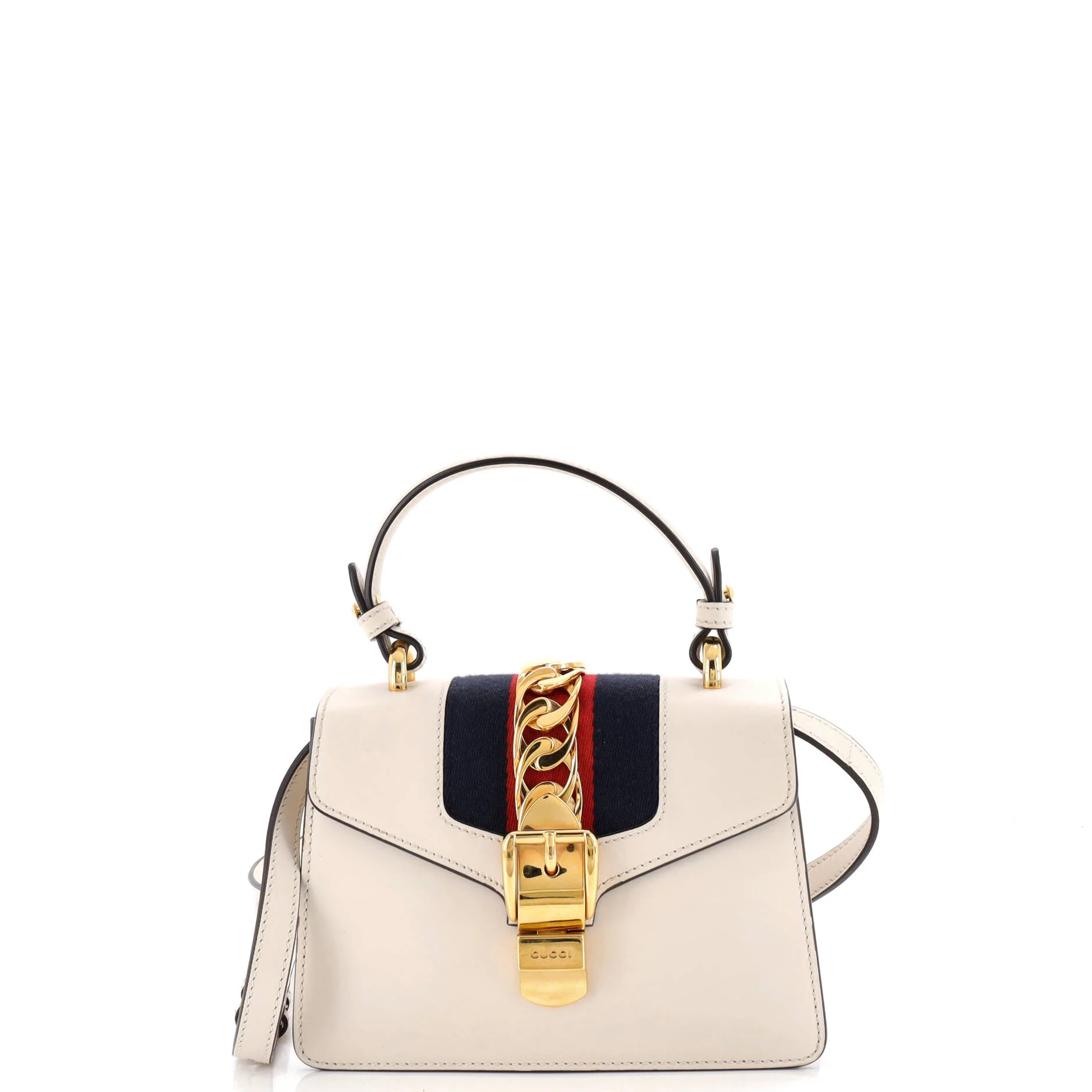Sylvie Top Handle Bag Leather Mini