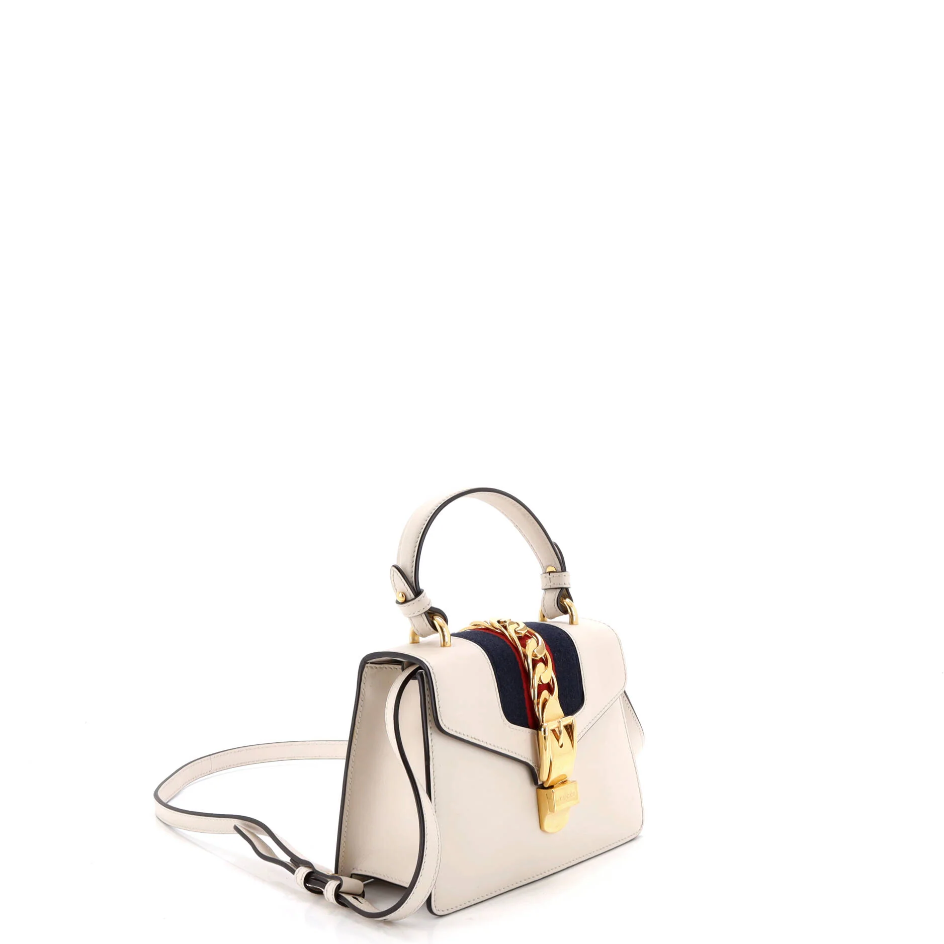 Sylvie Top Handle Bag Leather Mini - Image 2