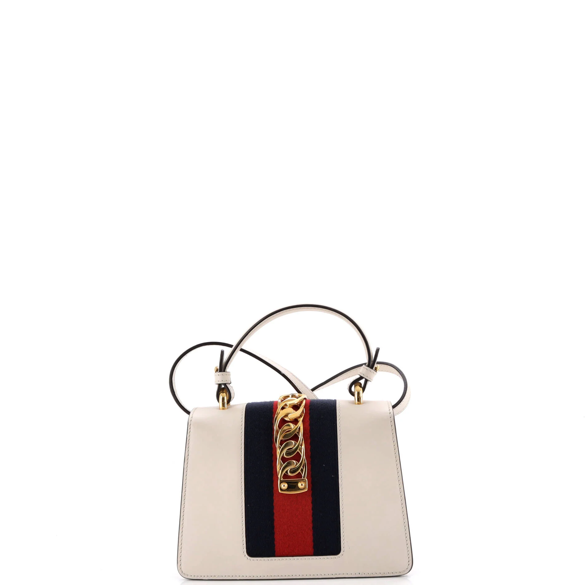 Sylvie Top Handle Bag Leather Mini - Image 3