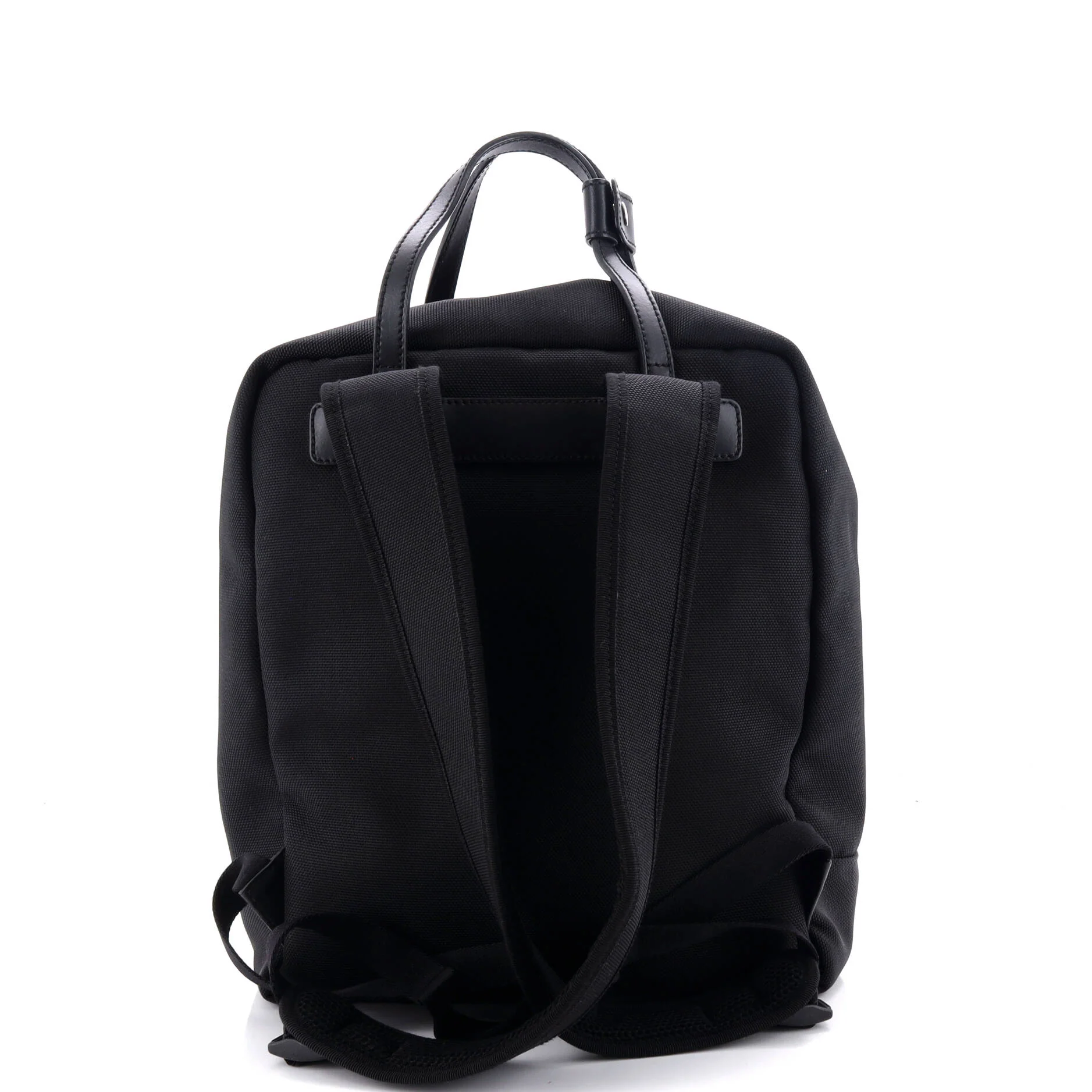Top Handle Web Backpack Techno Canvas Medium - Image 3