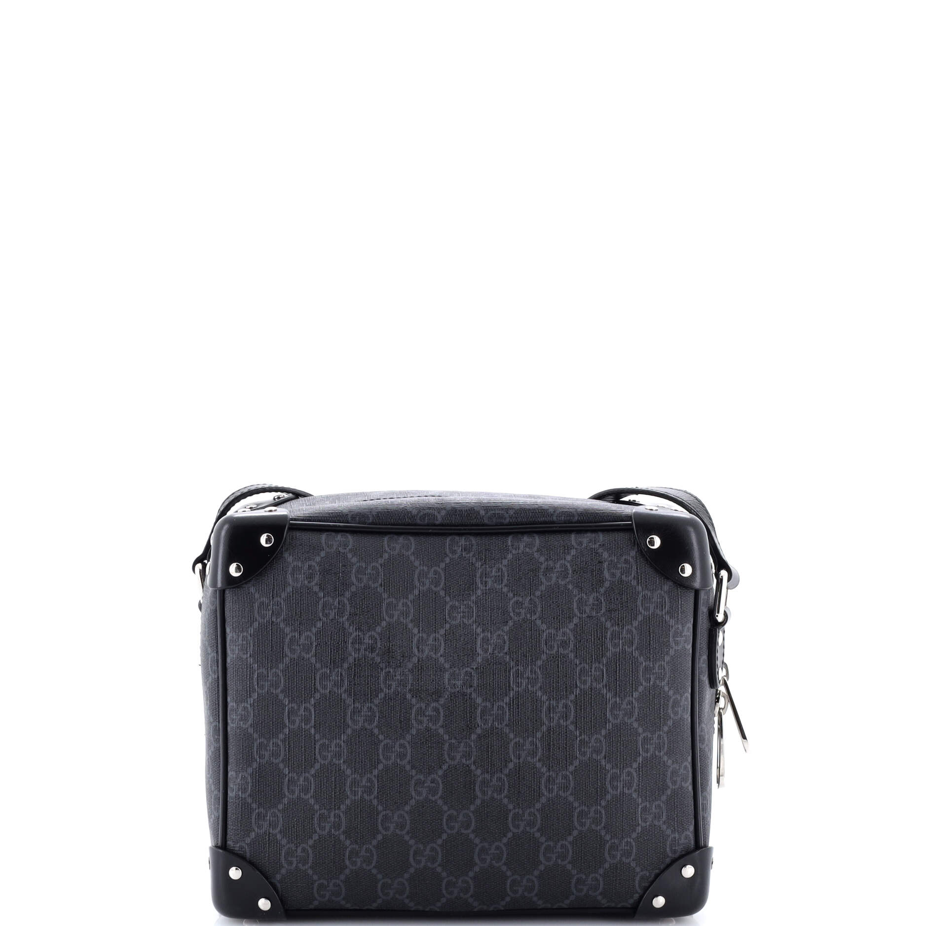 Trunk Shoulder Bag GG Coated Canvas with Studded Leather - Image 3