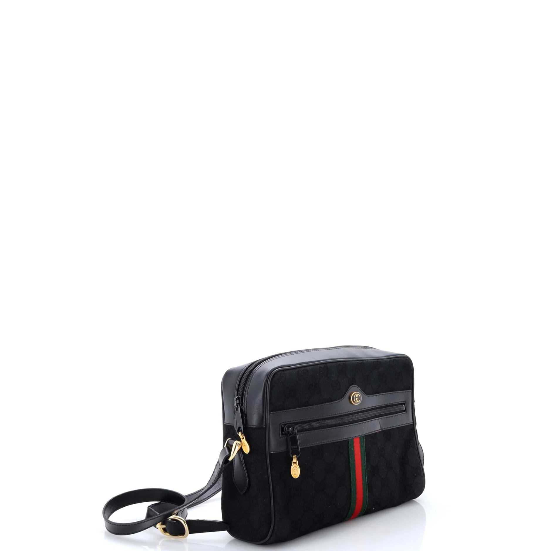 Vintage Ophidia Shoulder Bag GG Canvas Small - Image 2