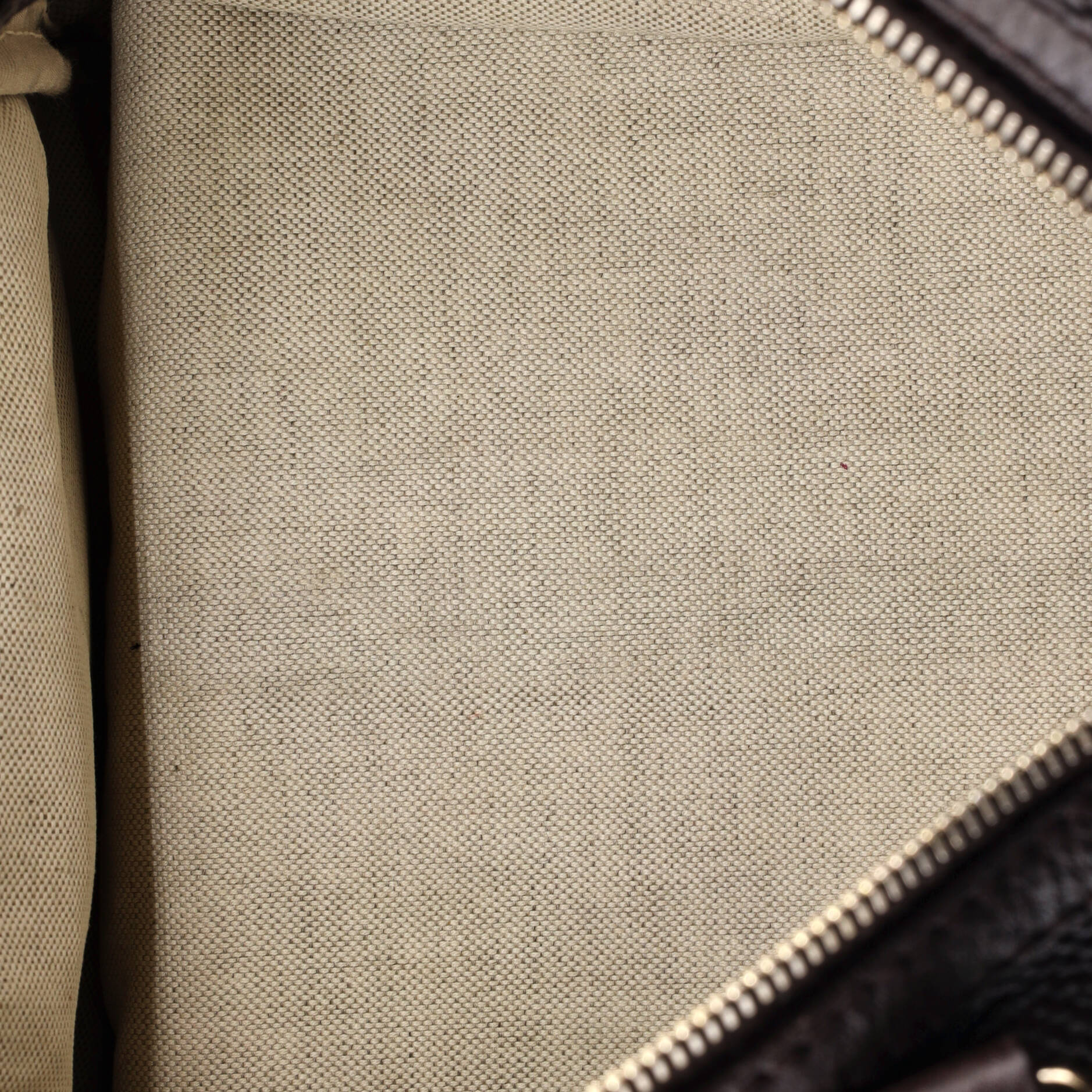 Vintage Web Boston Bag Leather Medium - Image 5
