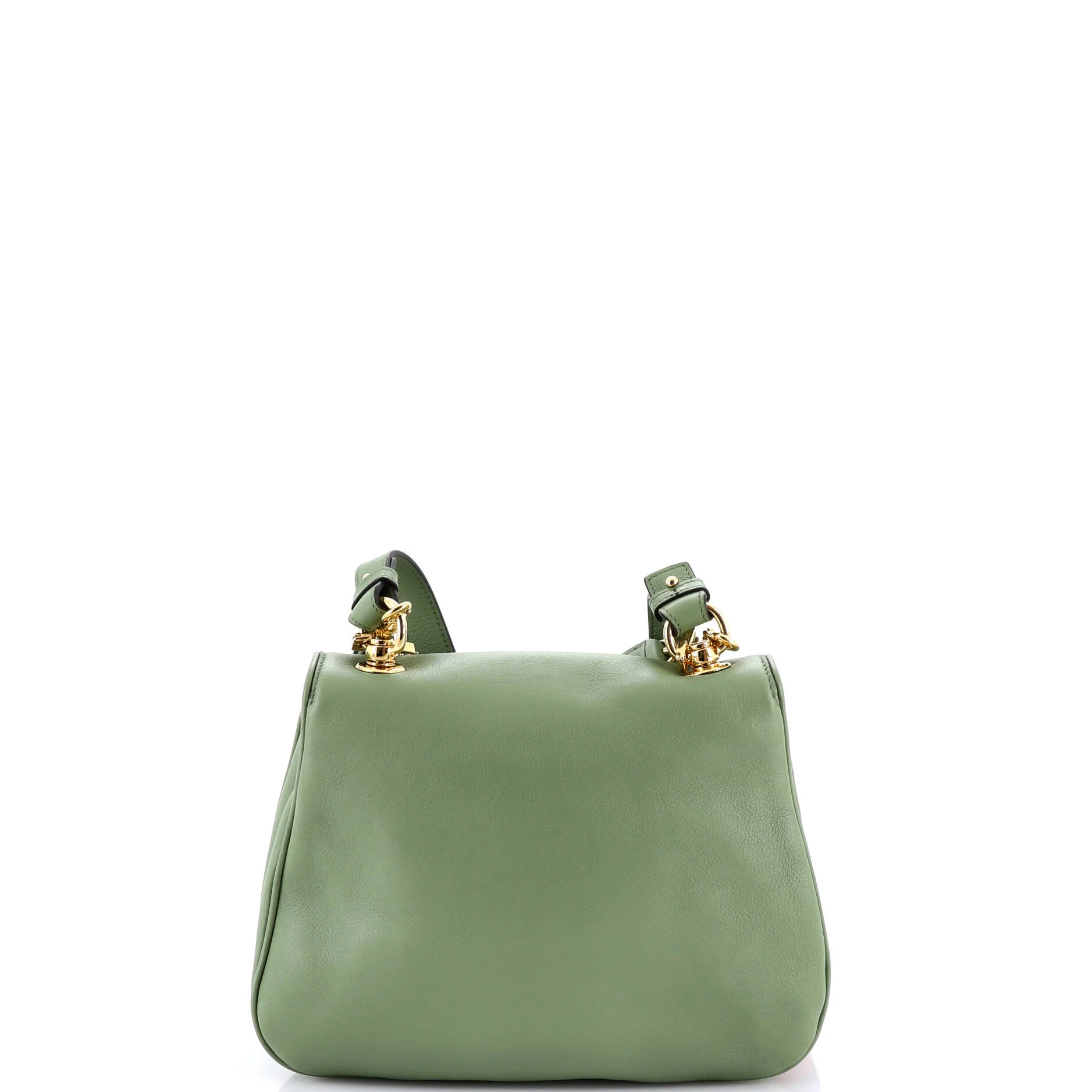 Web Blondie Shoulder Flap Bag Leather Medium - Image 3