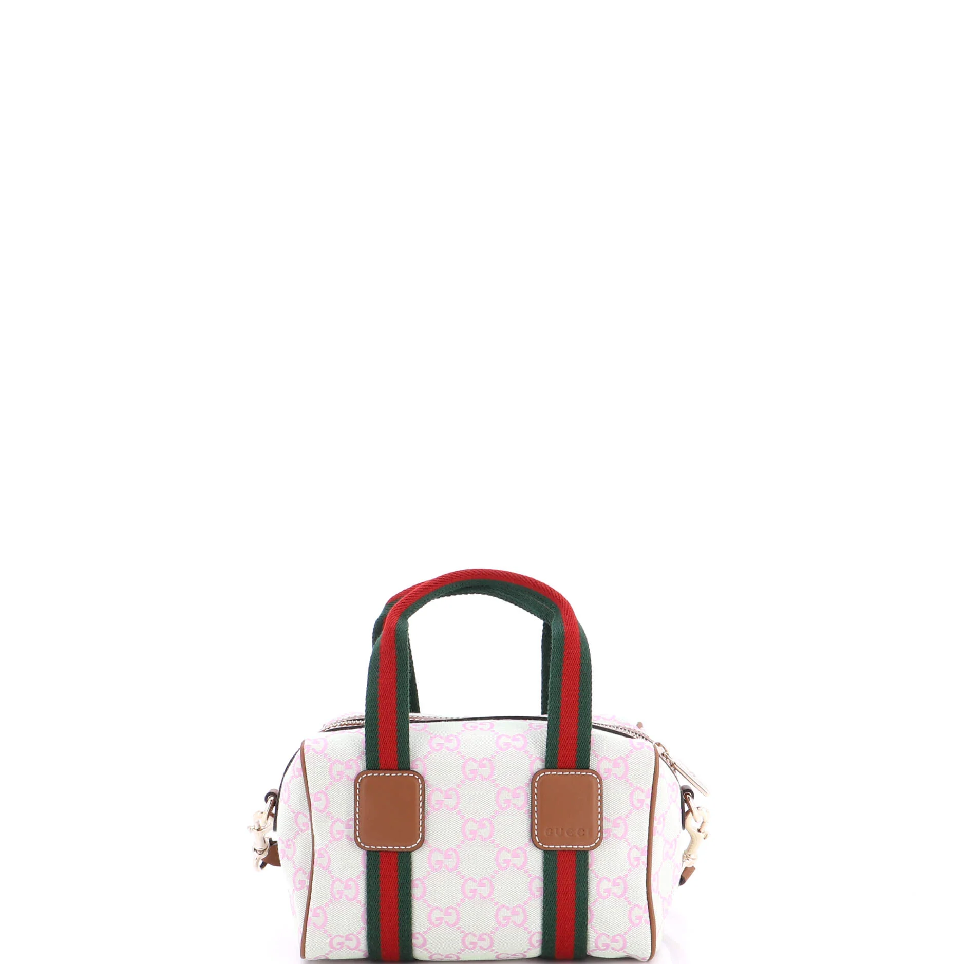 Web Boston Bag GG Canvas Mini - Image 3