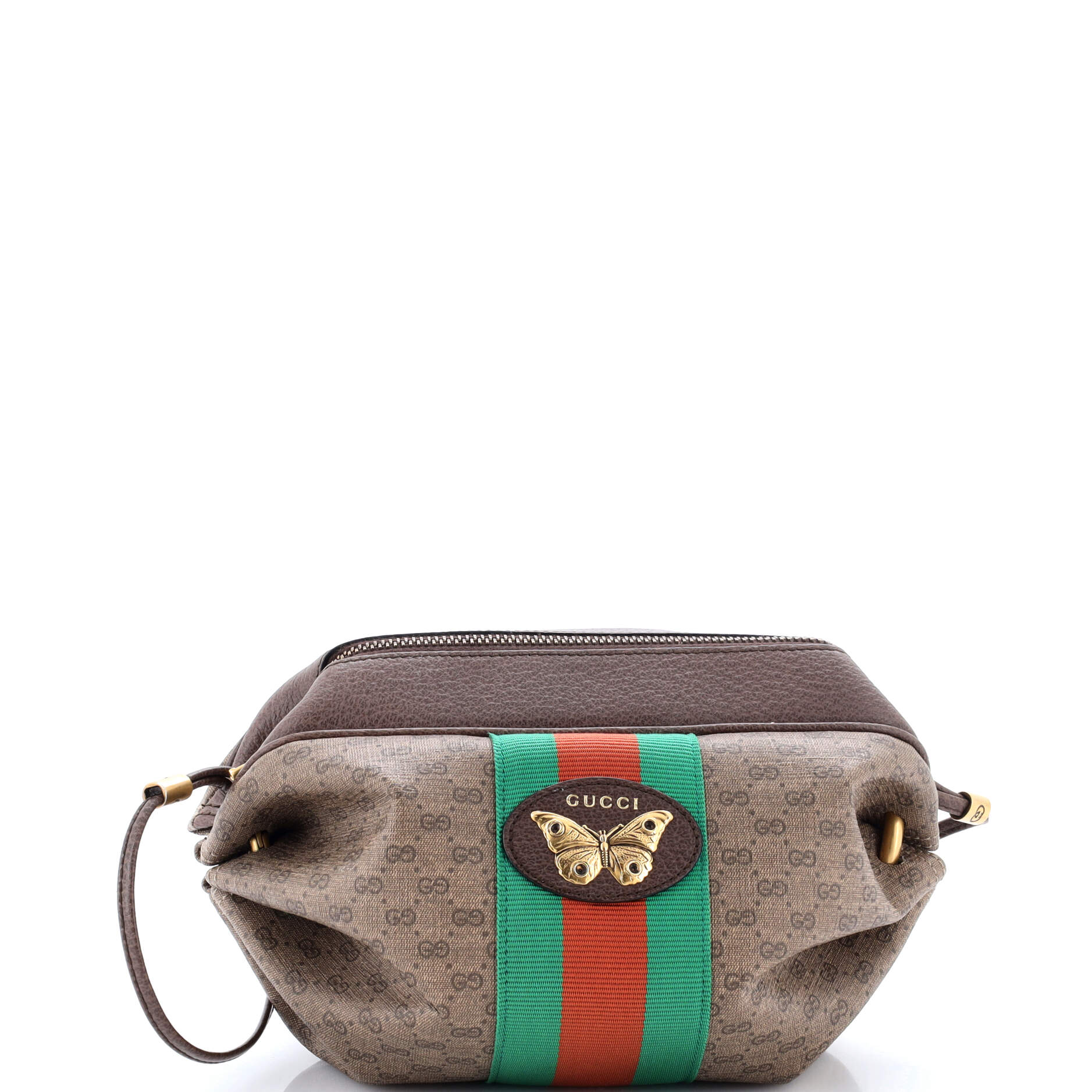 Web Butterfly Candy Crossbody Bag Mini GG Coated Canvas