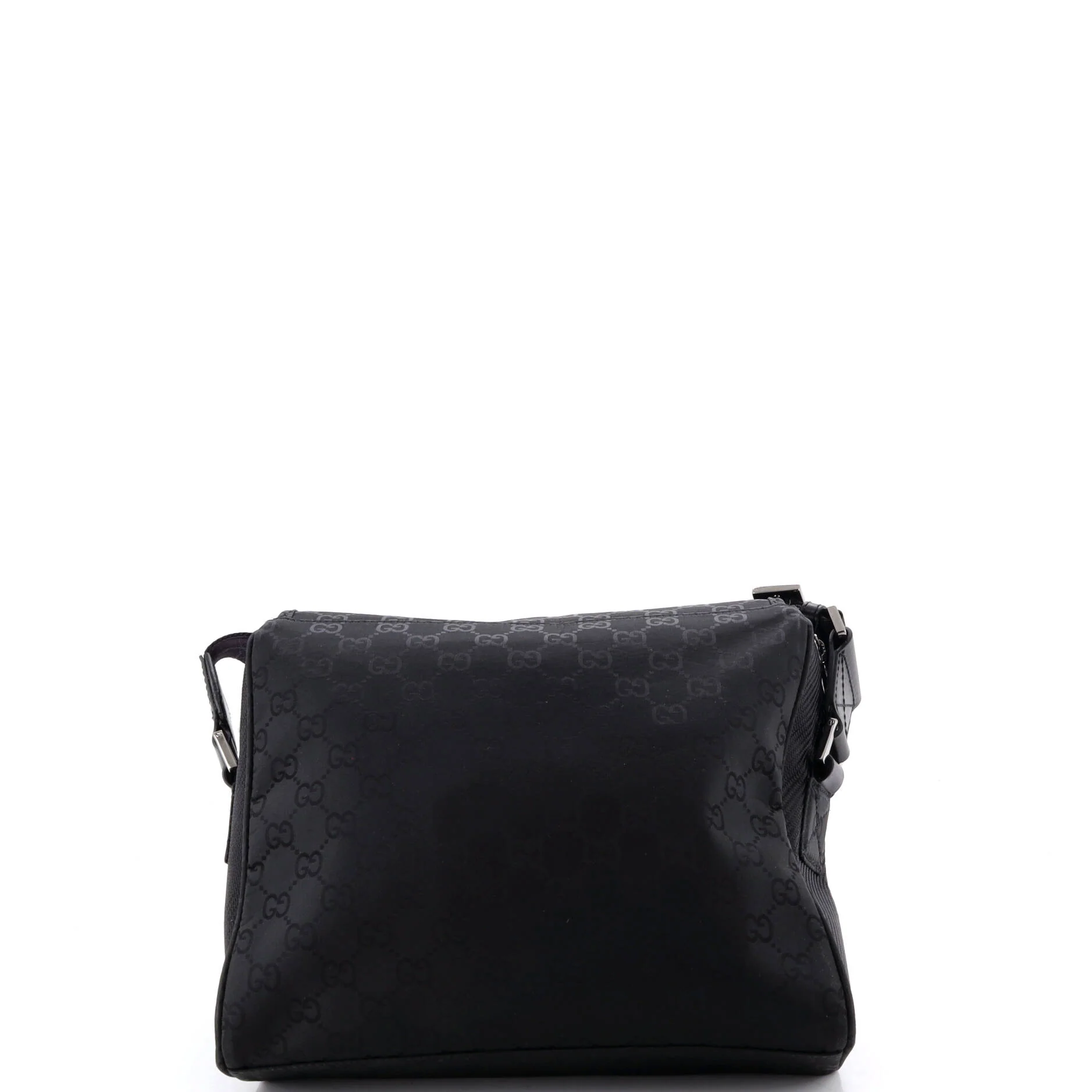 Web Flap Crossbody Bag Guccissima Nylon Medium - Image 3