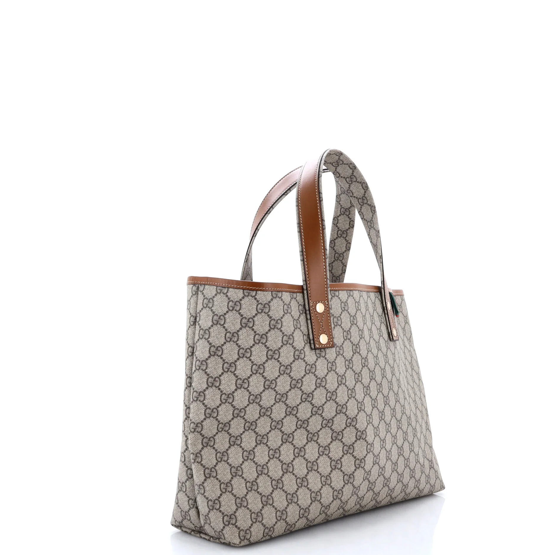 Web Loop Tote GG Coated Canvas Medium - Image 2