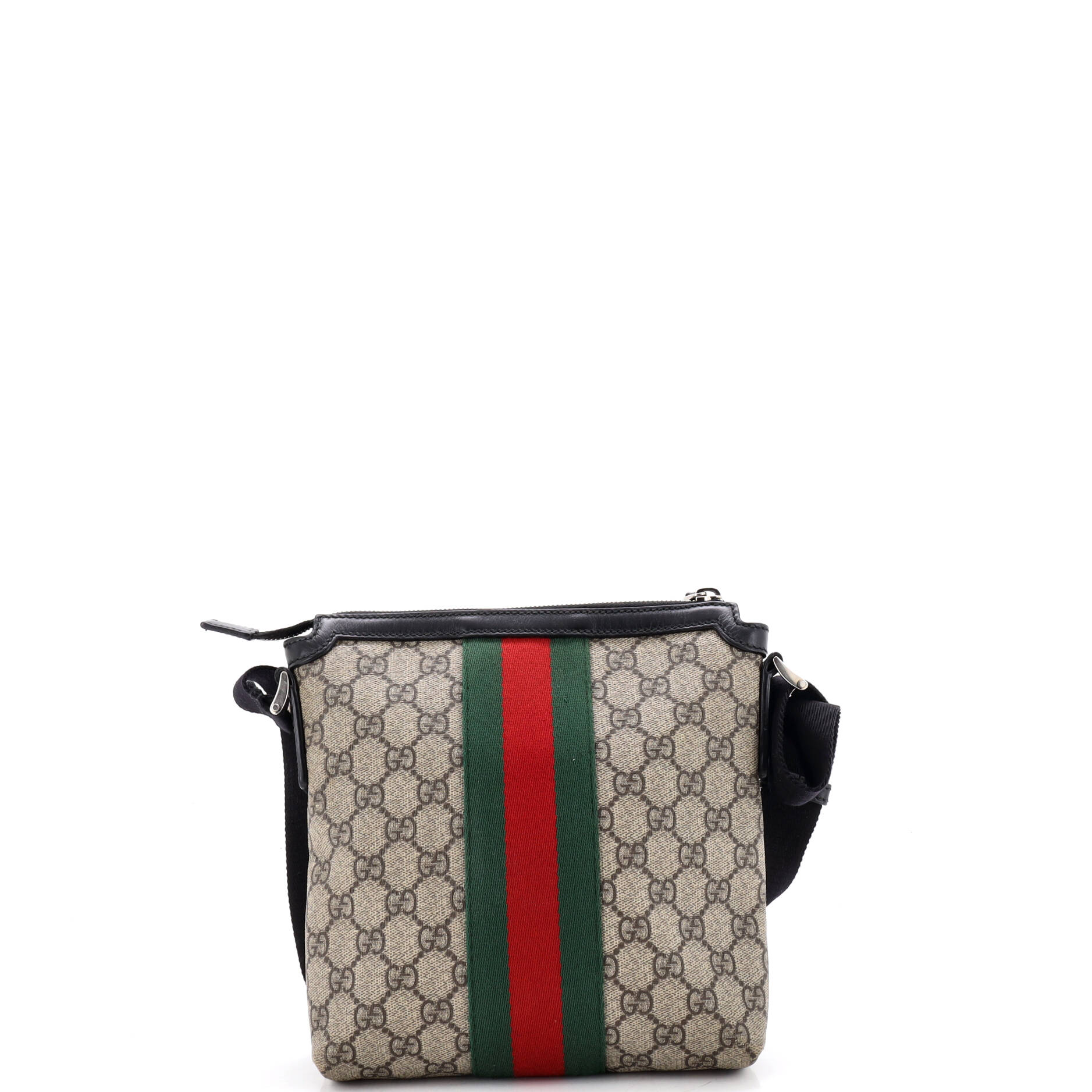 Web Messenger Bag GG Coated Canvas Small - Image 3