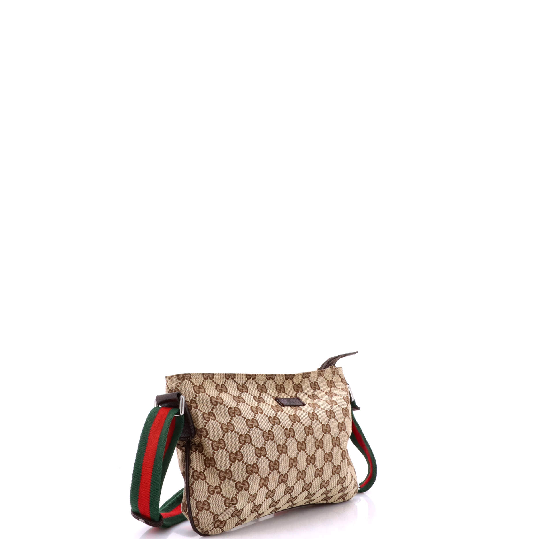 Web Strap Messenger Bag GG Canvas Small - Image 2