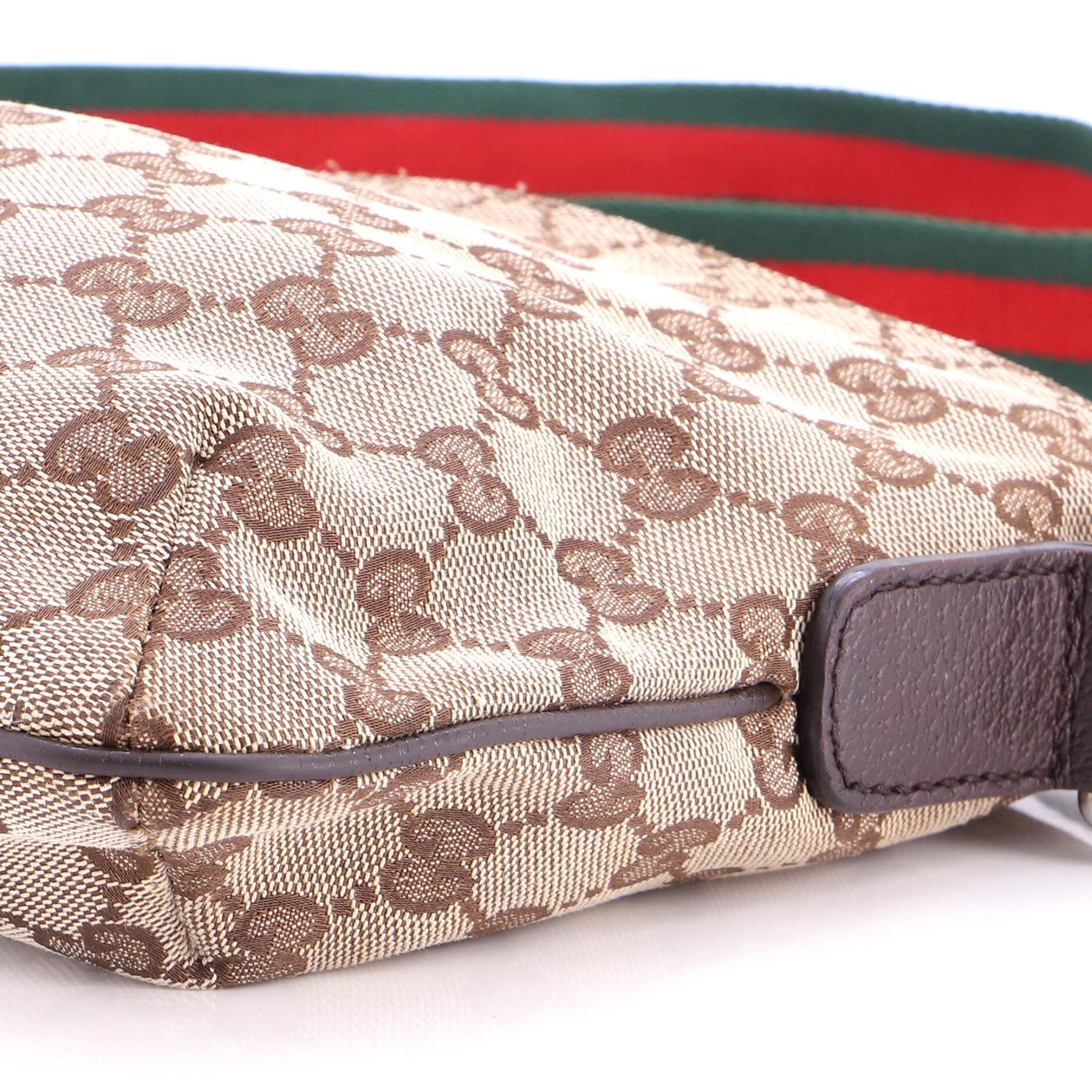 Web Strap Messenger Bag GG Canvas Small - Image 6